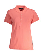 North Sails Men's Pink Cotton Polo Shirt - L