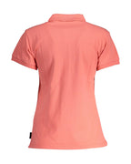 North Sails Men's Pink Cotton Polo Shirt - L