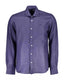 North Sails Men's Blue Linen Shirt - M