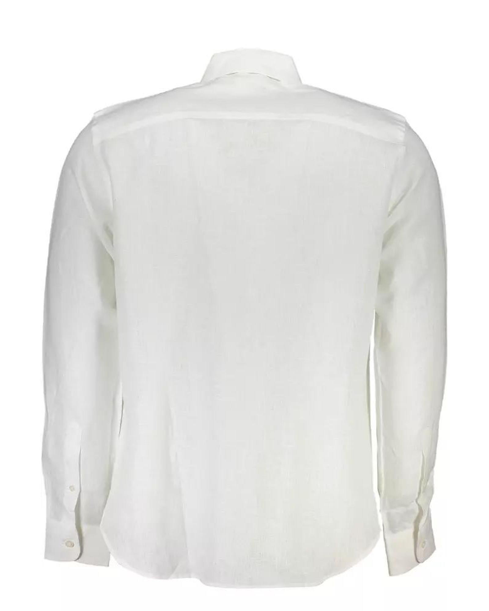 North Sails Men's White Linen Shirt - L Secondary image