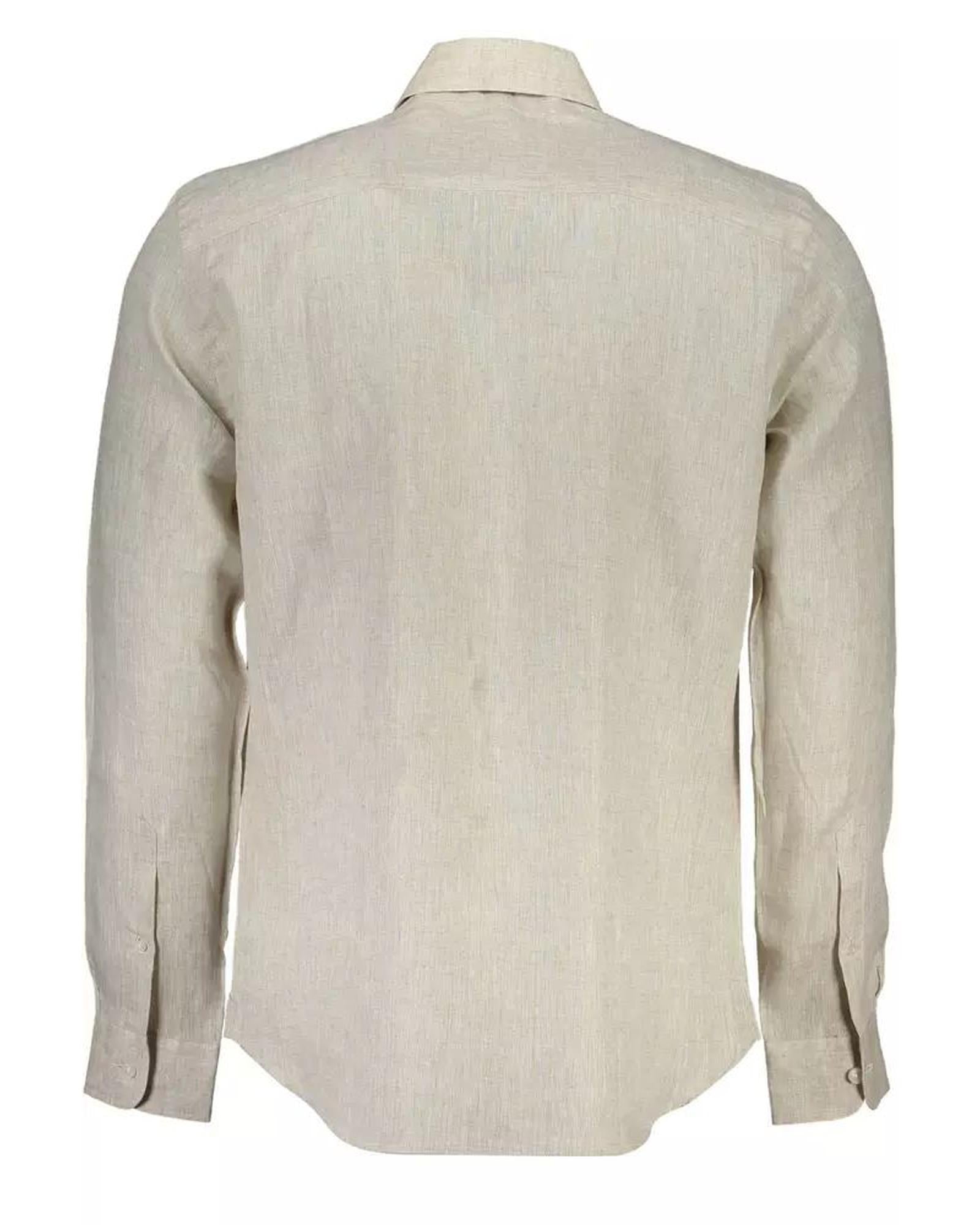 North Sails Men's Beige Linen Shirt - M Secondary image
