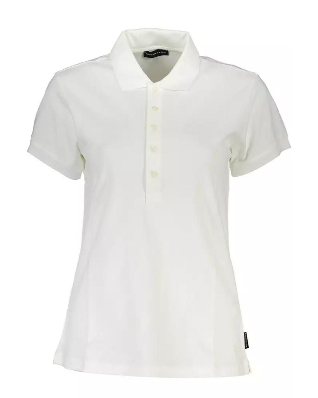 North Sails Men's White Cotton Polo Shirt - XS