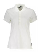 North Sails Men's White Cotton Polo Shirt - XS