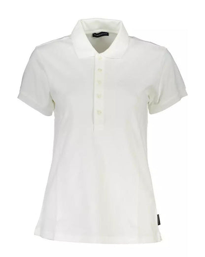 North Sails Men's White Cotton Polo Shirt - XS