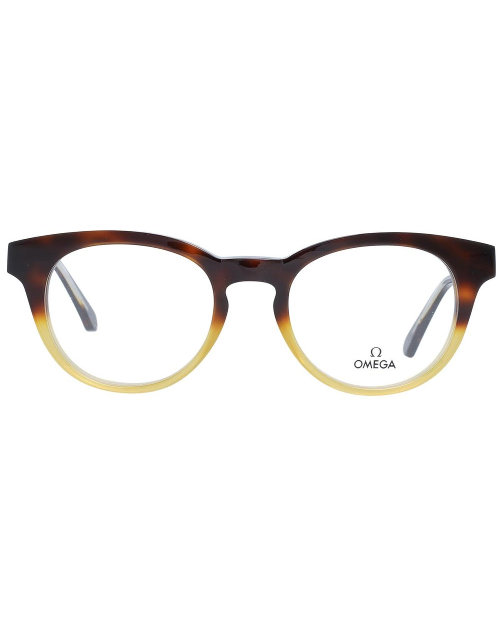 Omega Men's Brown  Optical Frames - One Size Secondary image