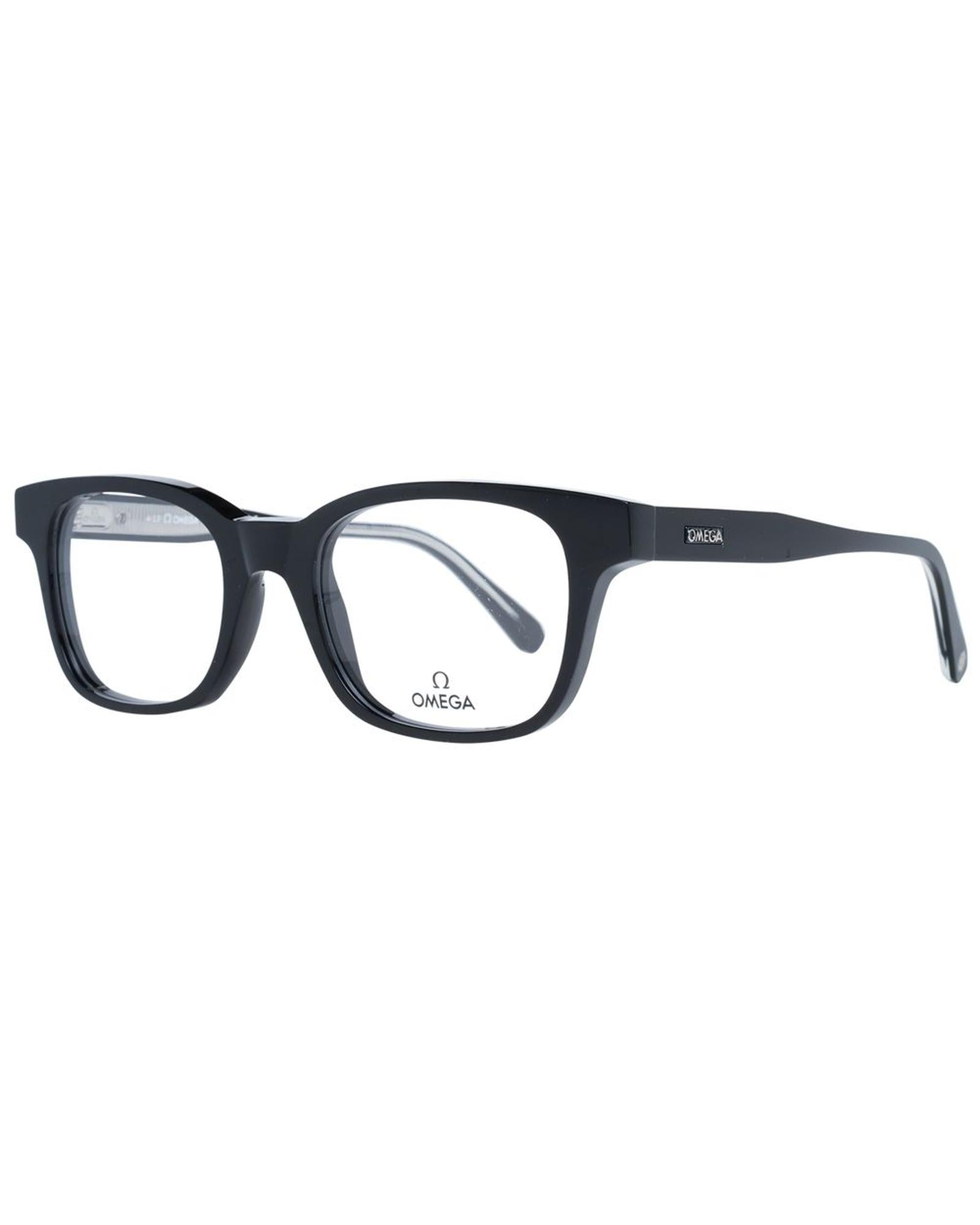 Omega Men's Black  Optical Frames - One Size Main image