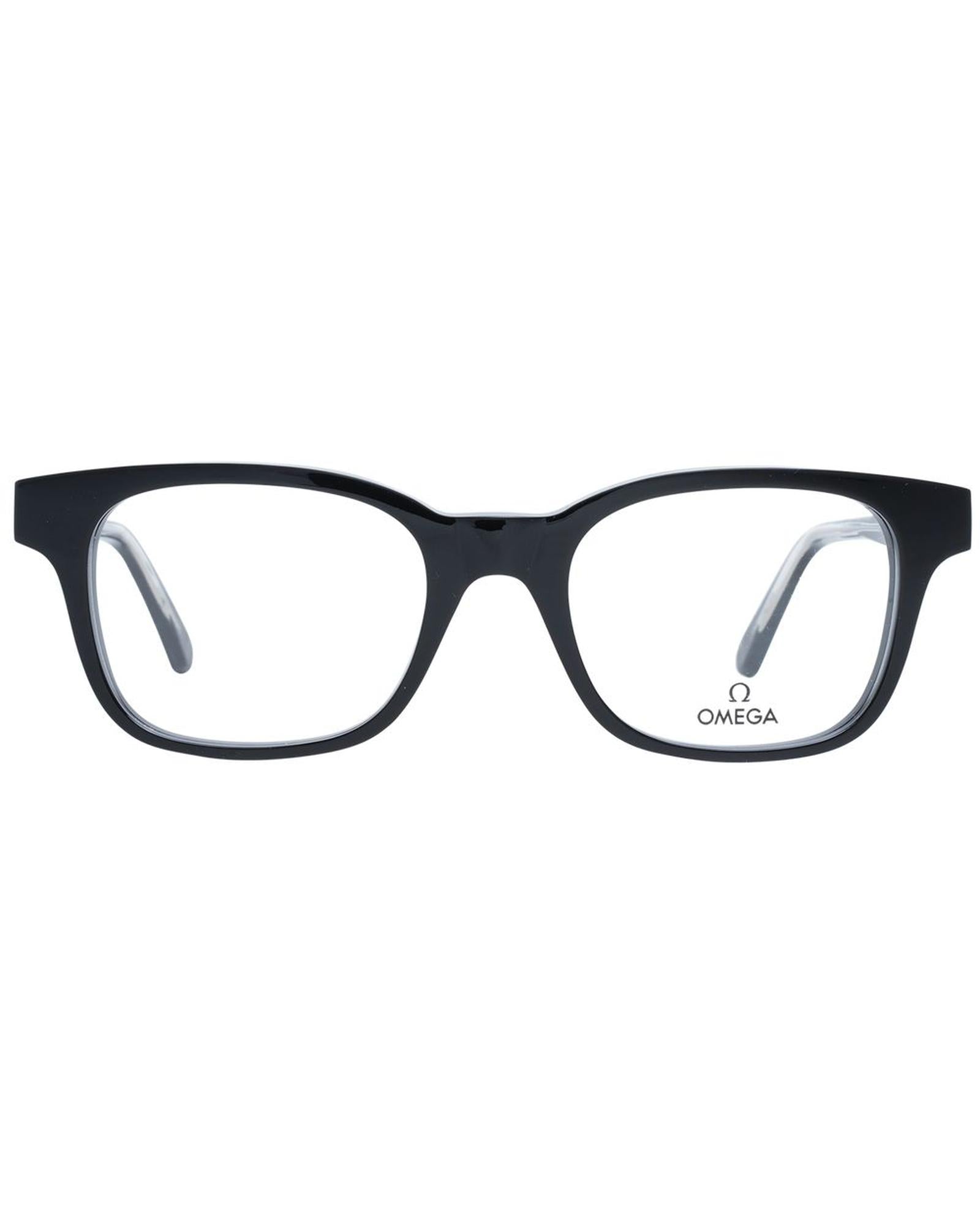 Omega Men's Black  Optical Frames - One Size Secondary image