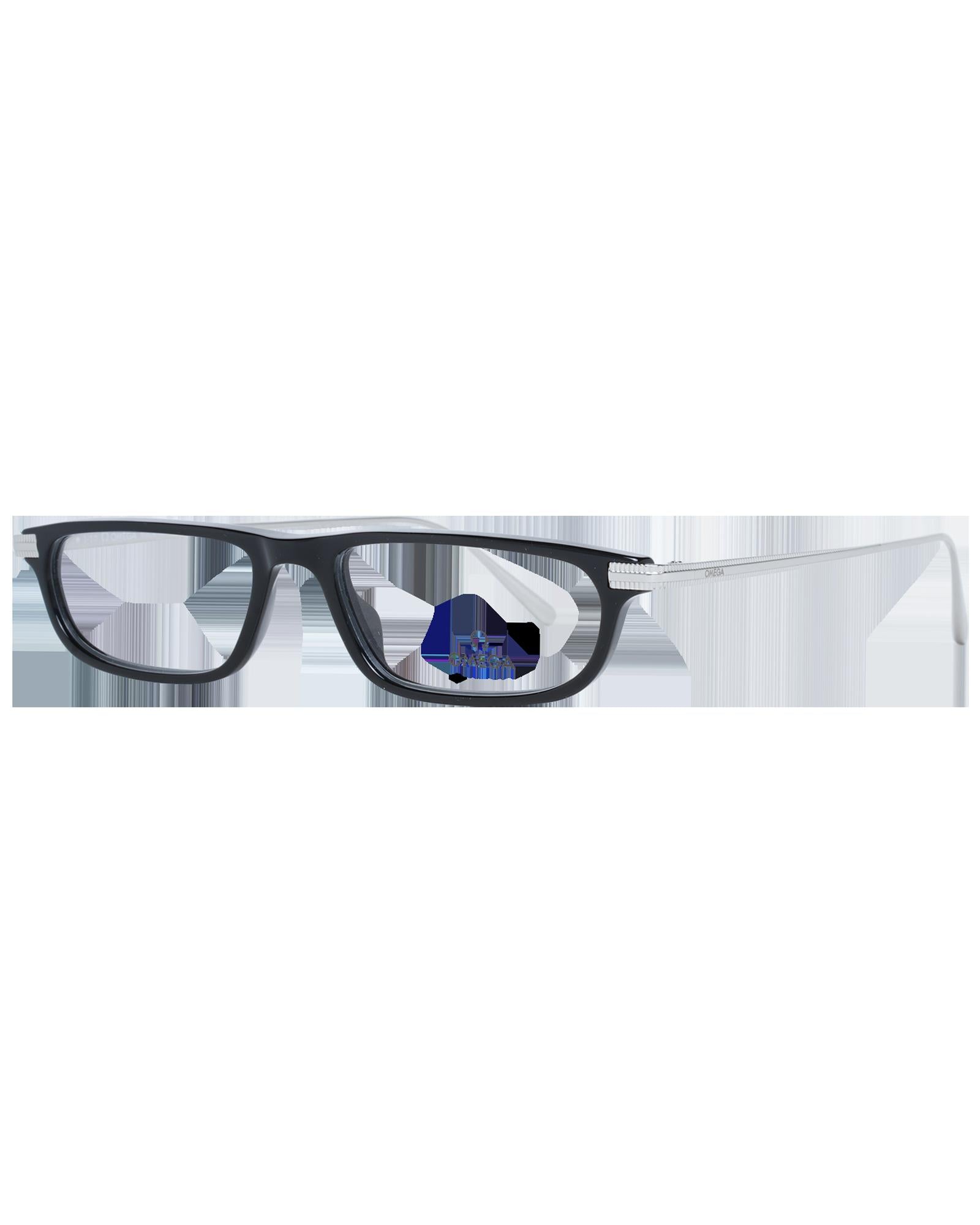 Omega Unisex's Black Unisex Optical Frames - One Size Main image