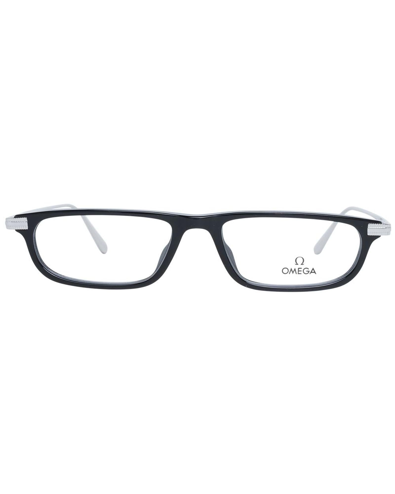 Omega Unisex's Black Unisex Optical Frames - One Size Secondary image