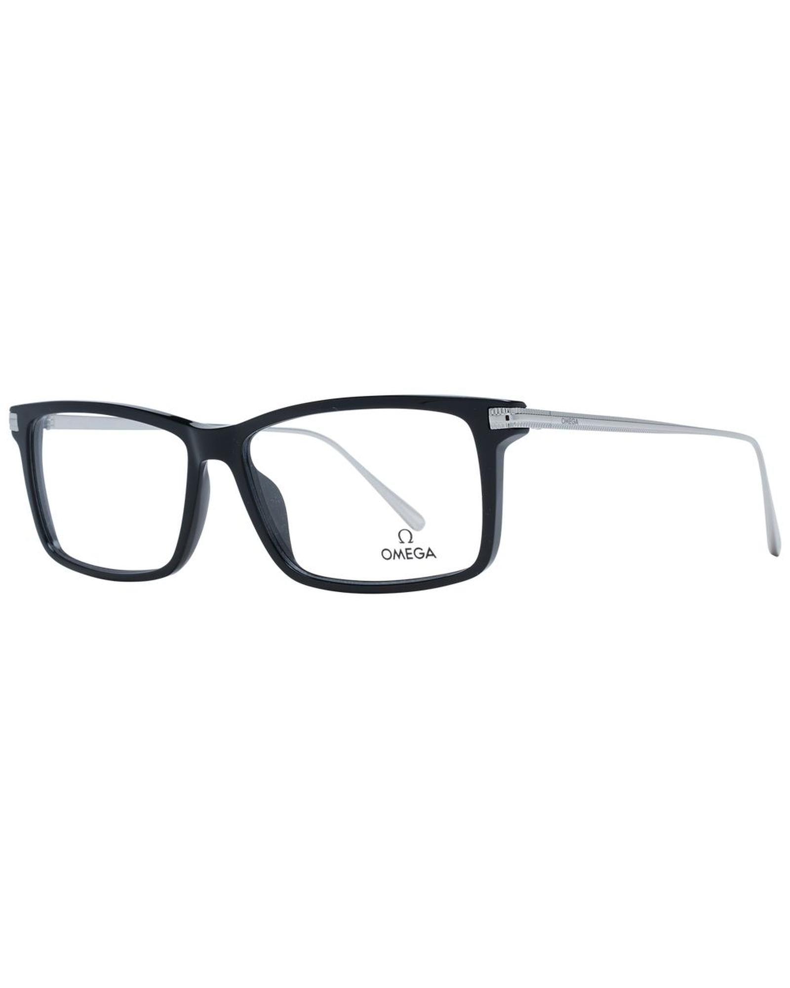 Omega Men's Black  Optical Frames - One Size Main image
