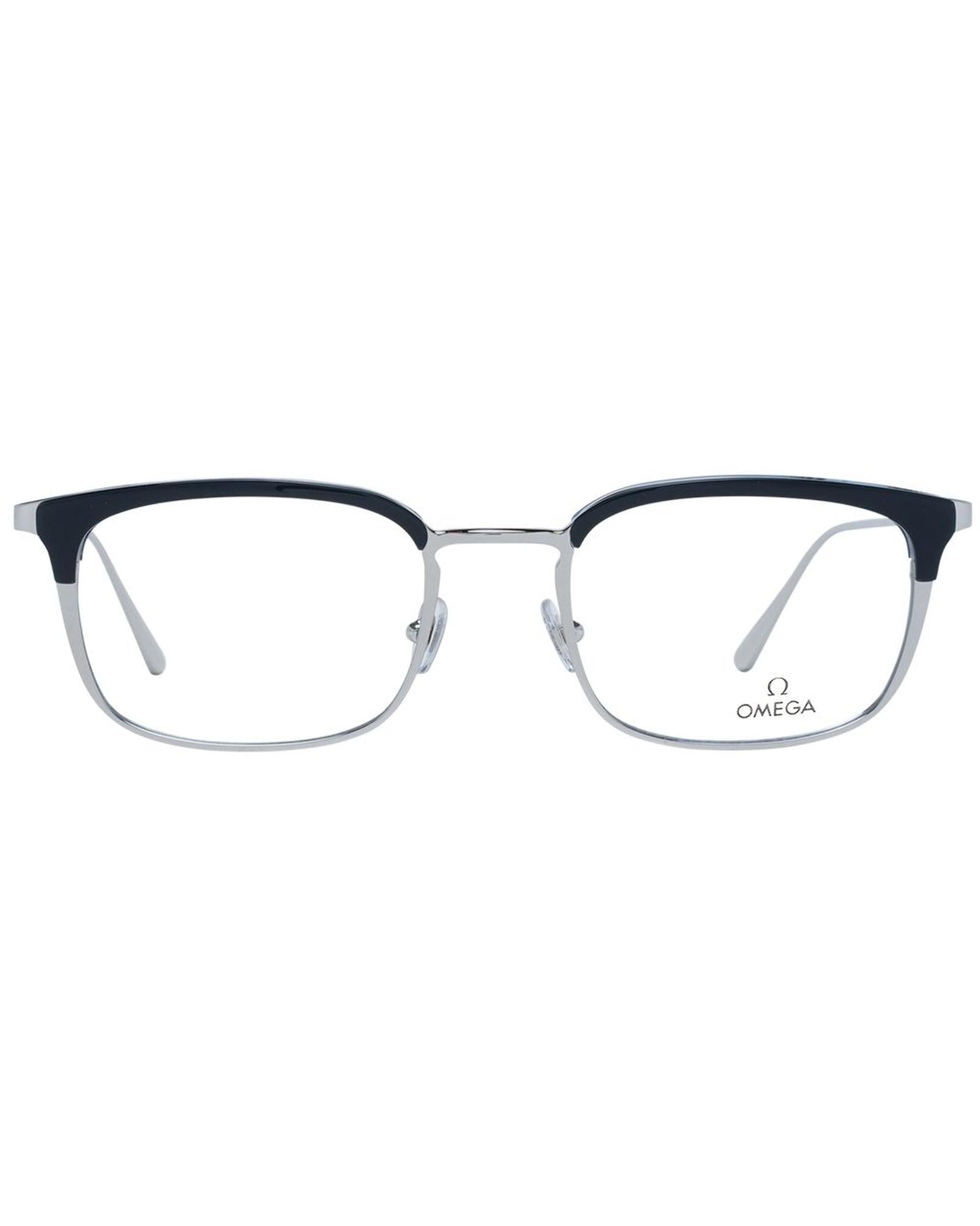 Omega Men's Silver  Optical Frames - One Size Secondary image