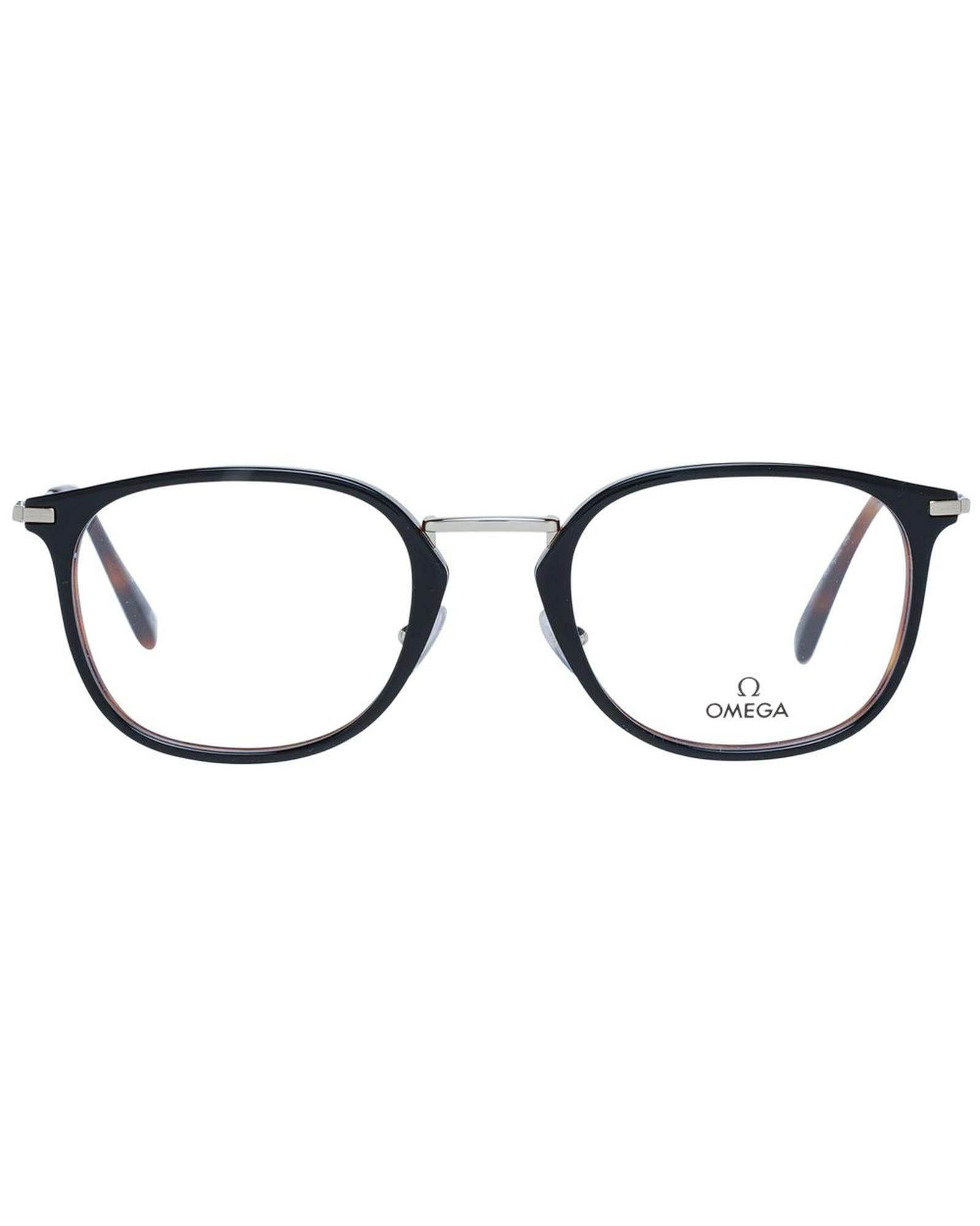 Omega Men's Black  Optical Frames - One Size Secondary image