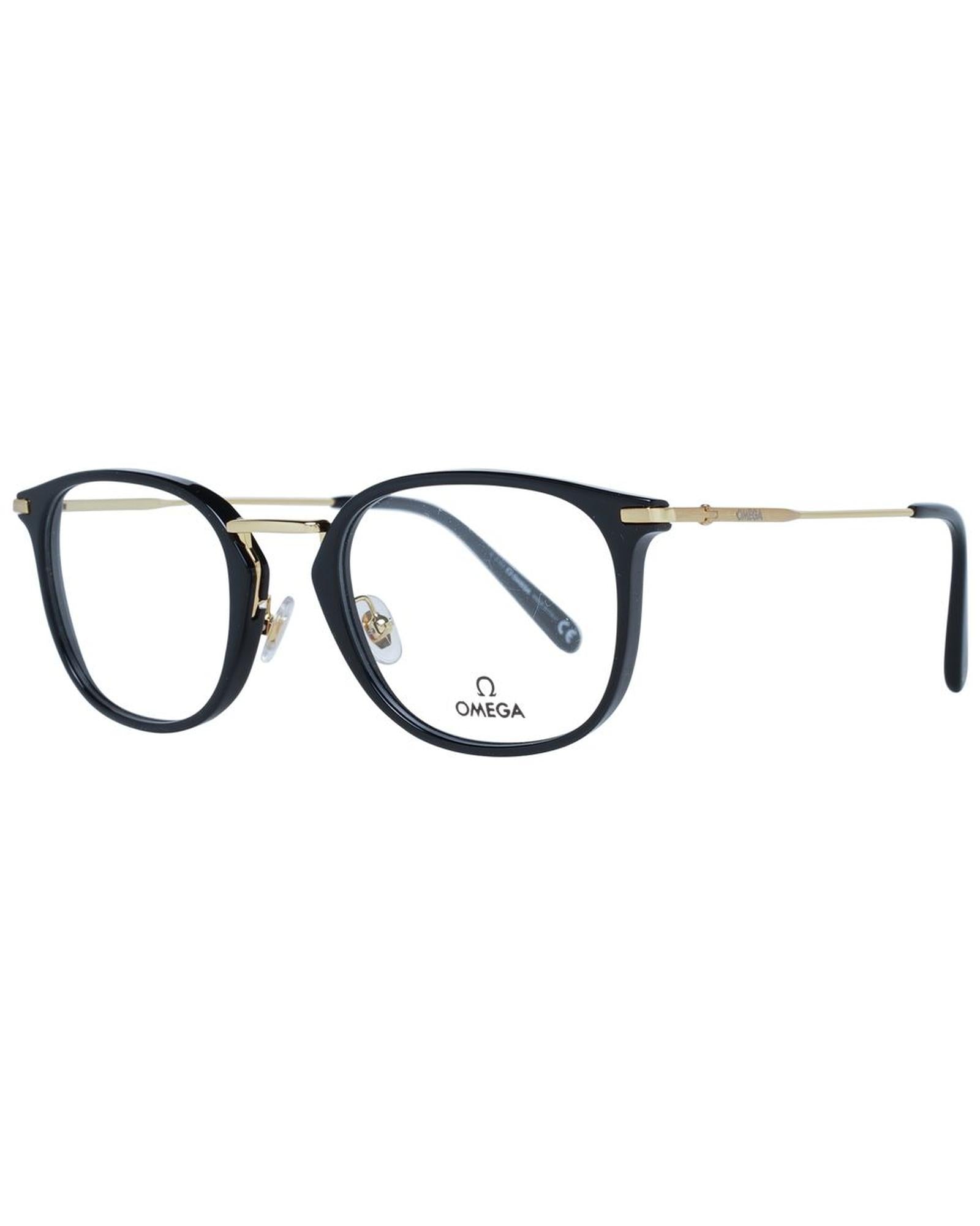 Omega Men's Black  Optical Frames - One Size Main image