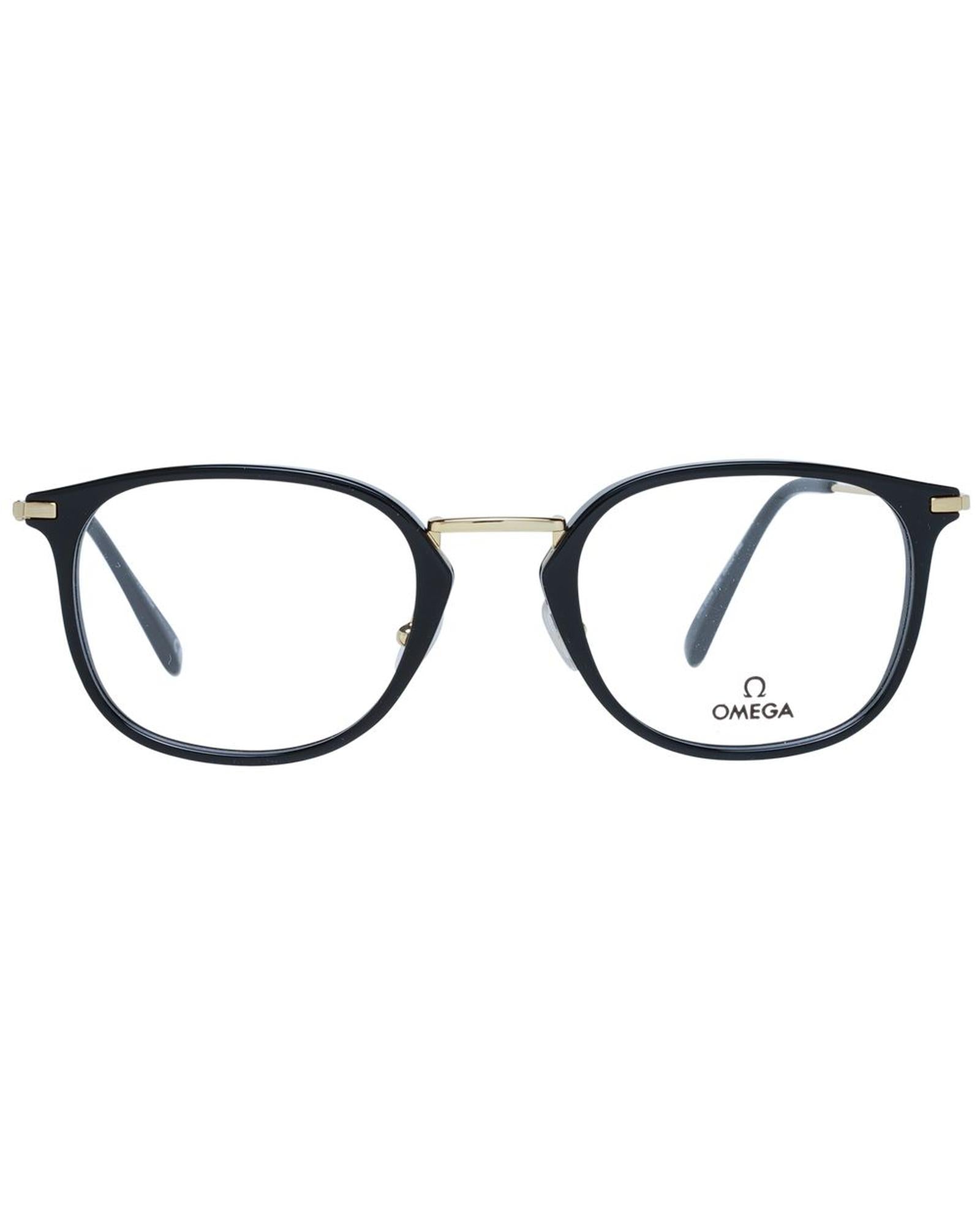 Omega Men's Black  Optical Frames - One Size Secondary image