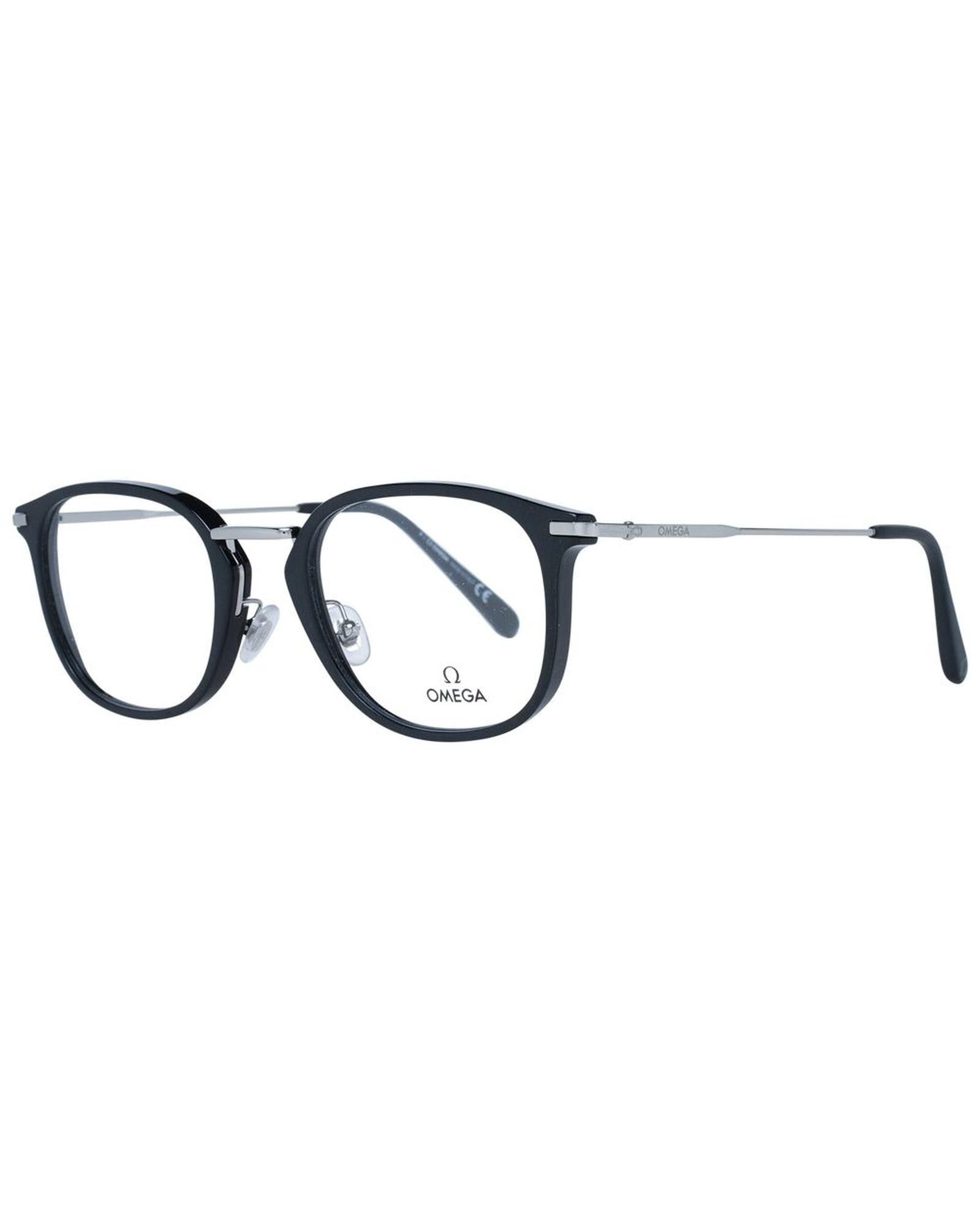 Omega Men's Black  Optical Frames - One Size Main image