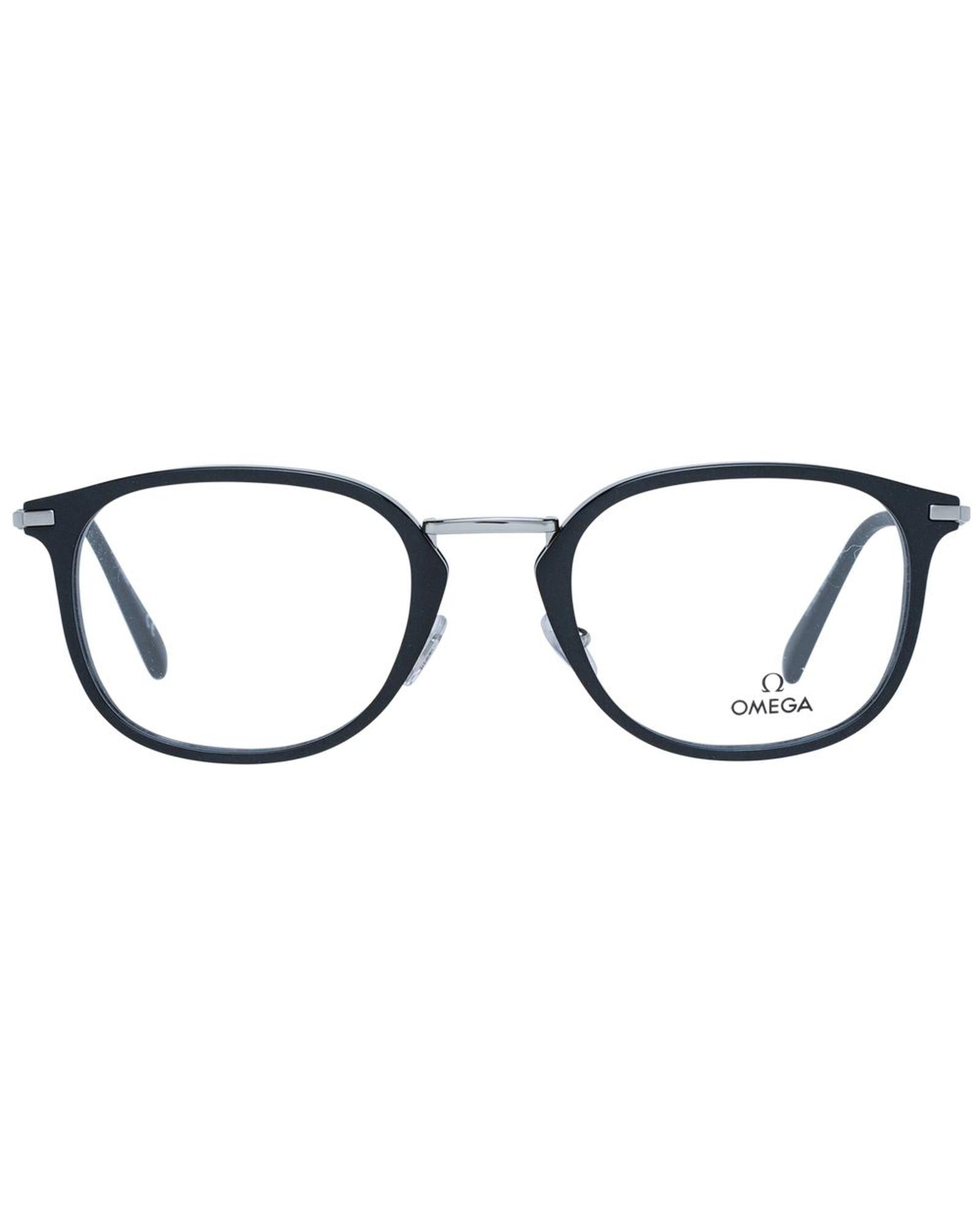 Omega Men's Black  Optical Frames - One Size Secondary image