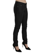 C’N’C COSTUME NATIONAL Low Waist Slim Fit Leg Skinny Jeans W26 US Women