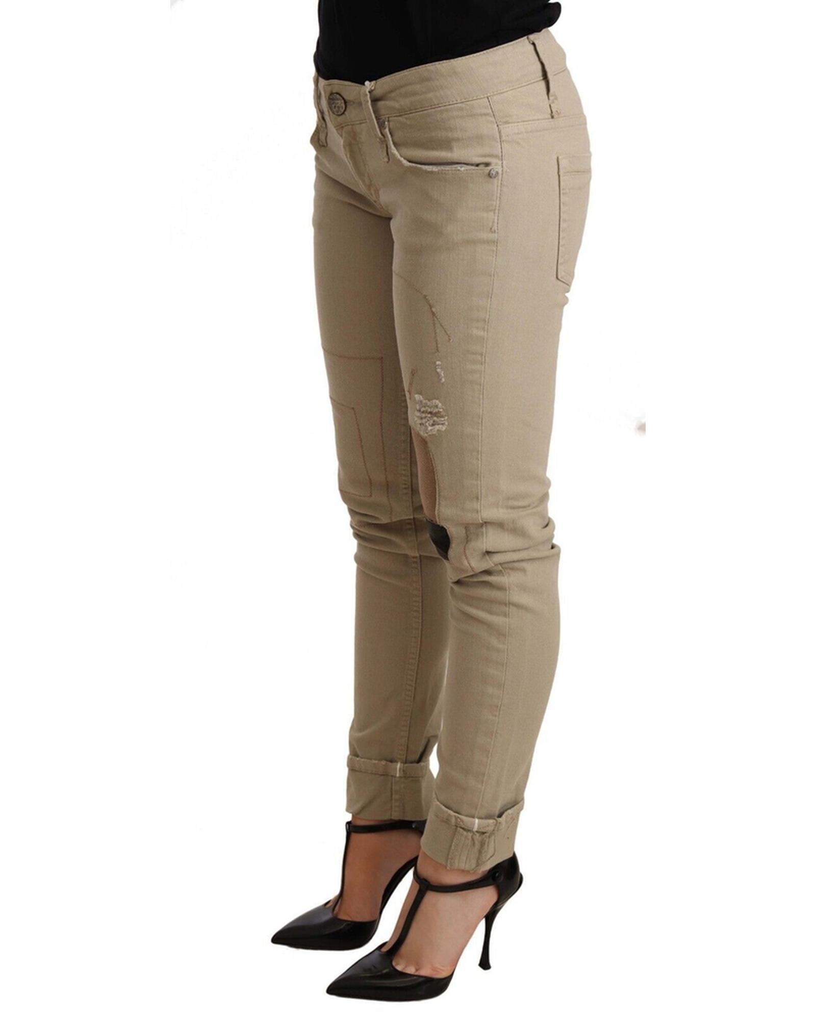 Authentic ACHT Denim Cotton Slim Fit Folded Hem Jeans W25 US Women Secondary image