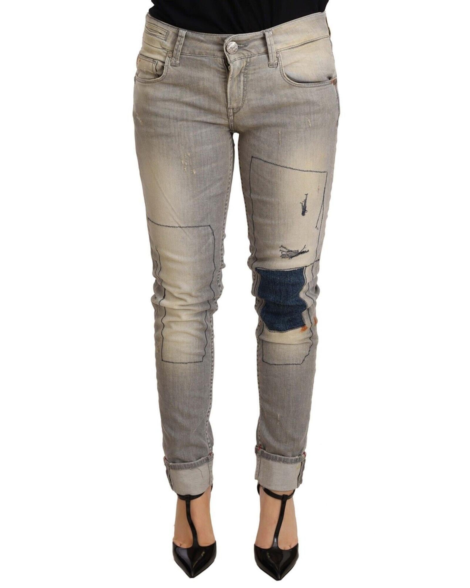 Folded Hem Denim Jeans W25 US Women Main image