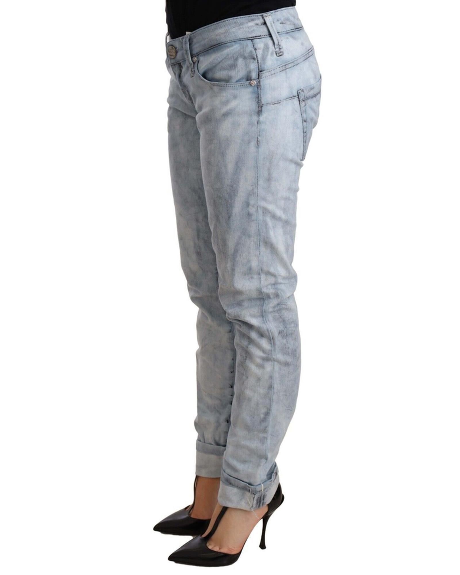ACHT Washed Cotton Folded Hem Denim Jeans W25 US Women Secondary image