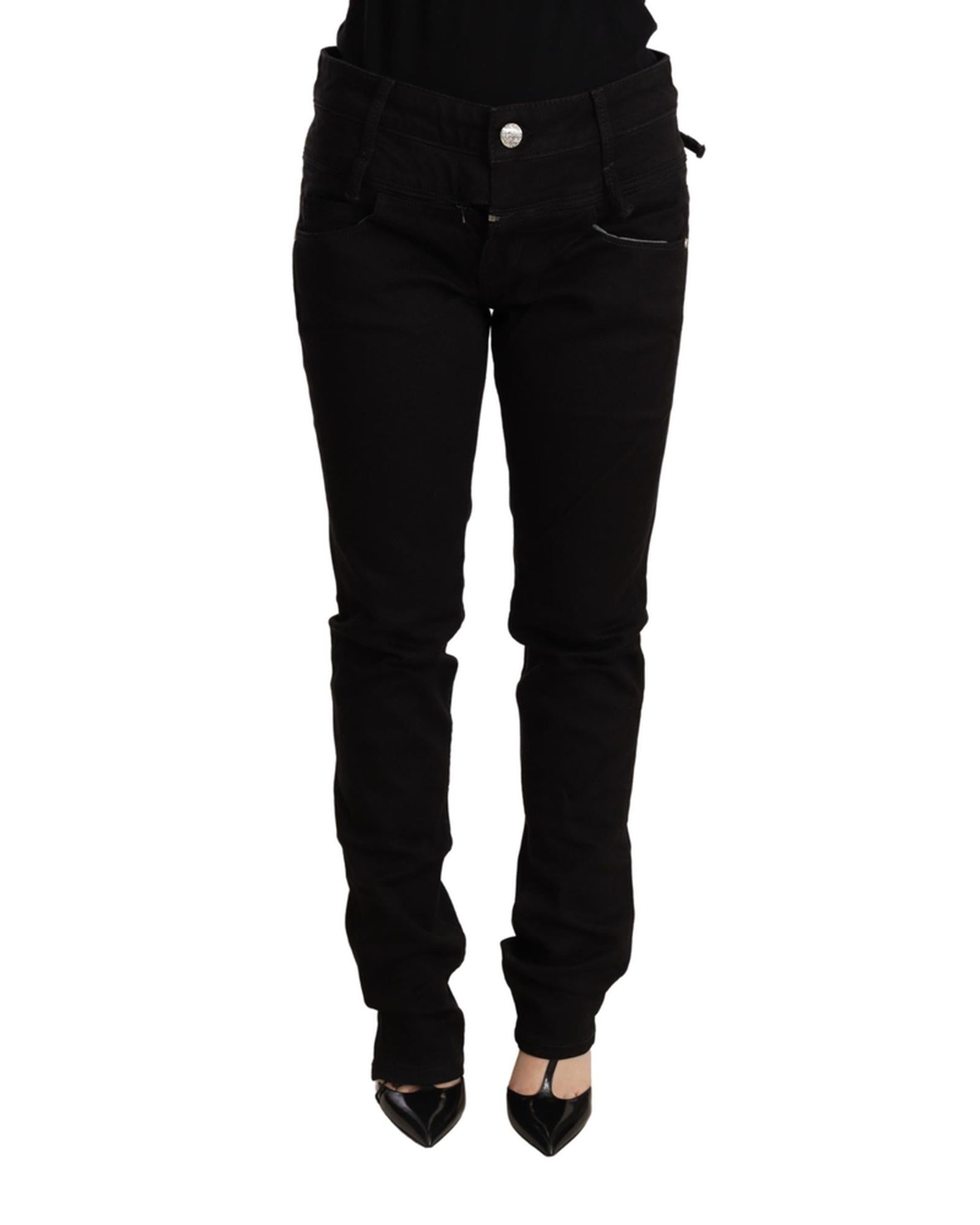 ACHT Skinny Cut Jeans with Logo Details W26 US Women Main image