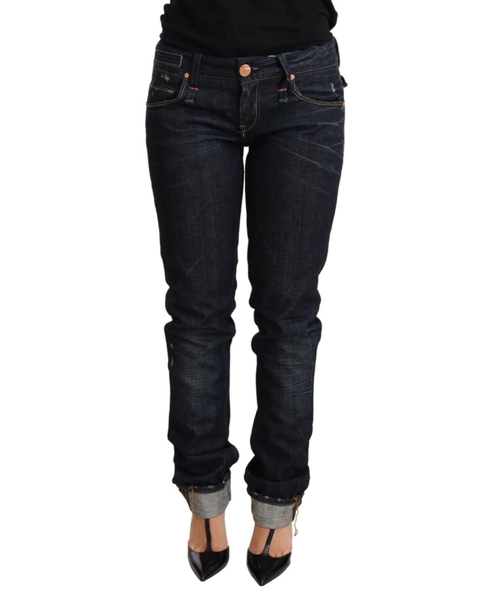ACHT Skinny Cut Jeans with Zipper Closure W26 US Women Main image