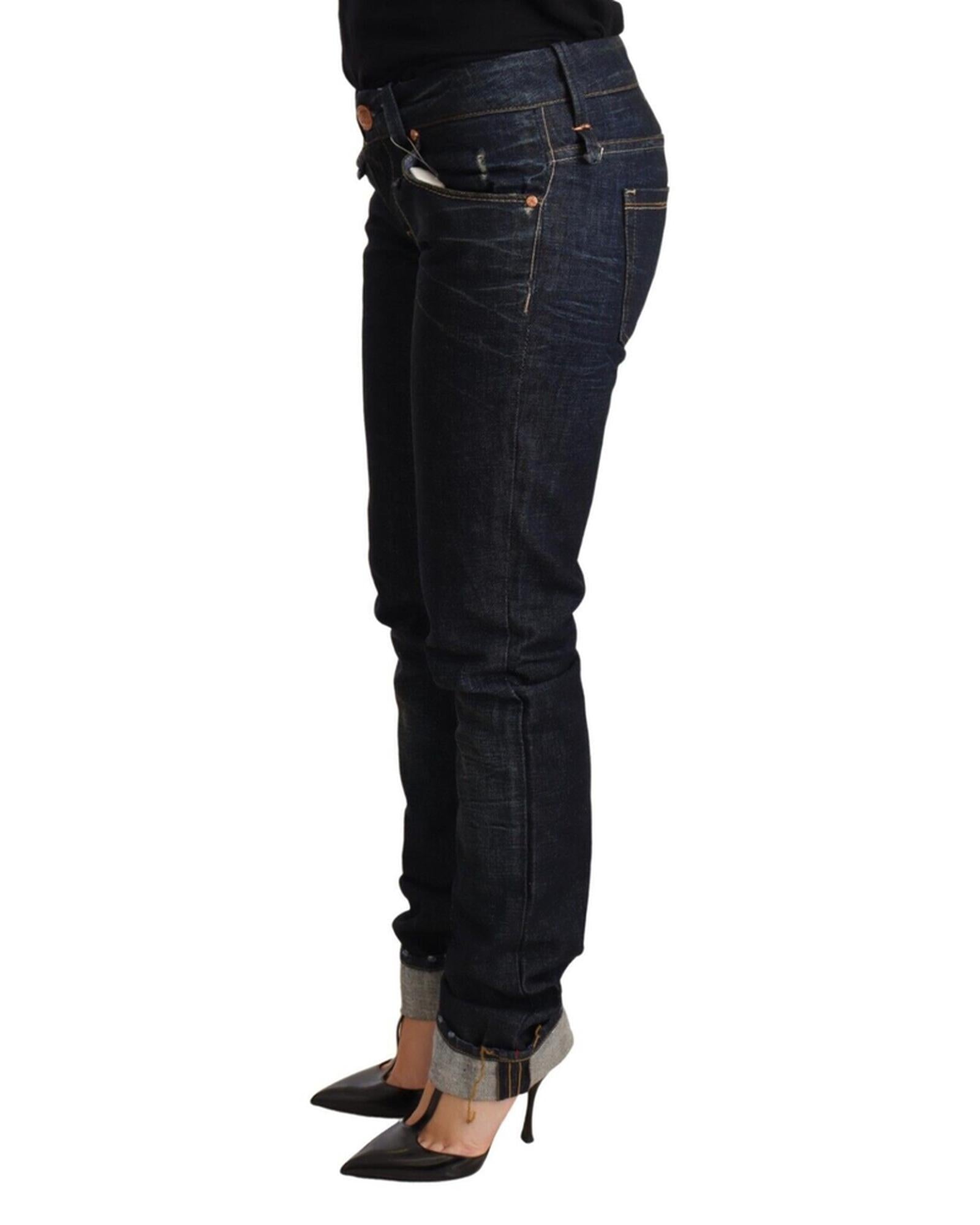 ACHT Skinny Cut Jeans with Zipper Closure W26 US Women Secondary image