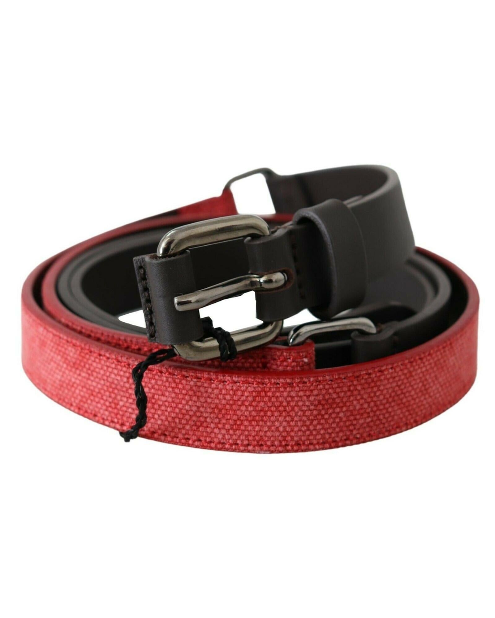 CNC Costume National Fashion Belt with Metal-tone Hardware 85 cm Women Secondary image
