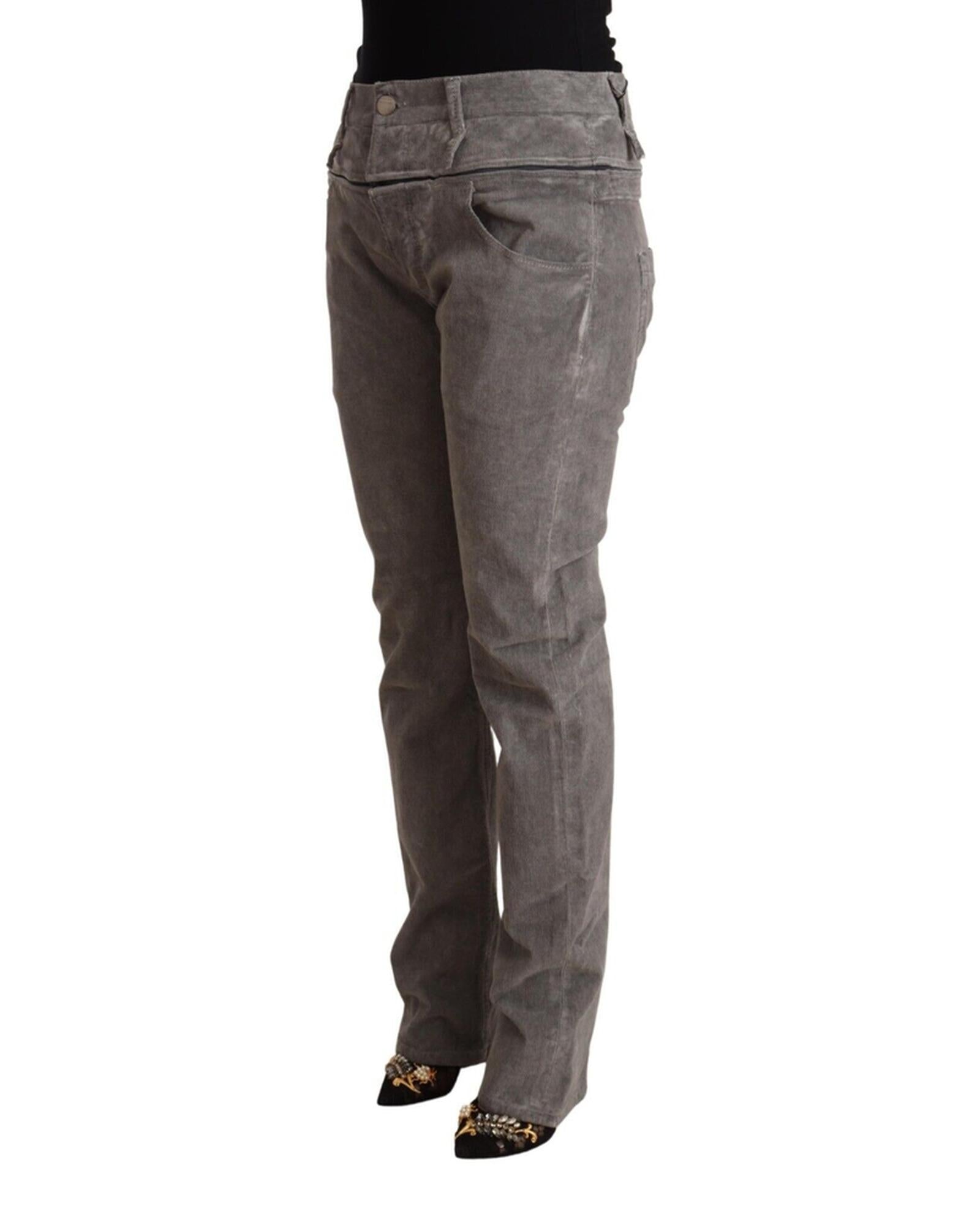 100% Authentic ACHT High Waist Straight Fit Jeans with Logo Details W34 US Women Secondary image