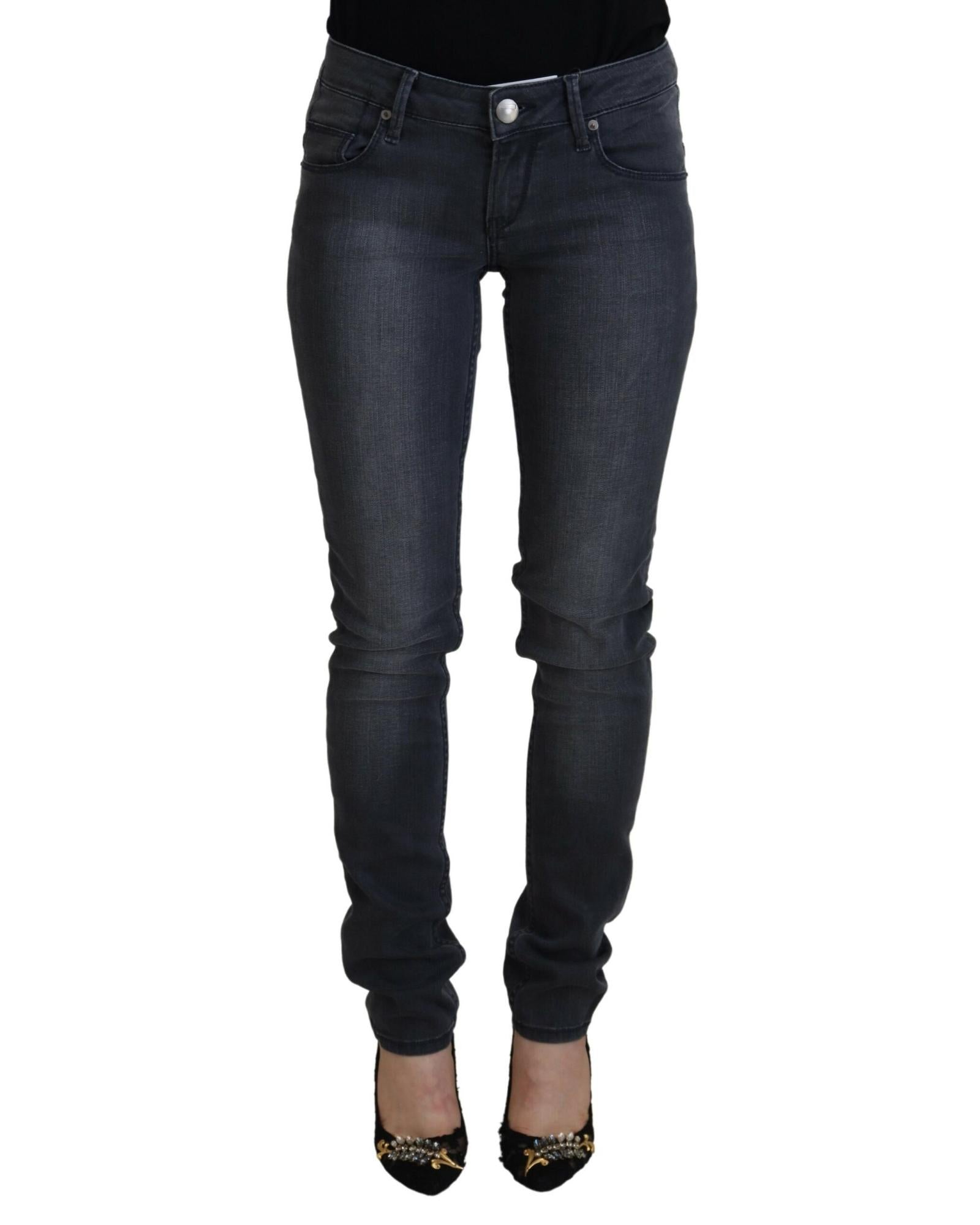 Authentic ACHT Skinny Jeans with Logo Details W26 US Women Main image