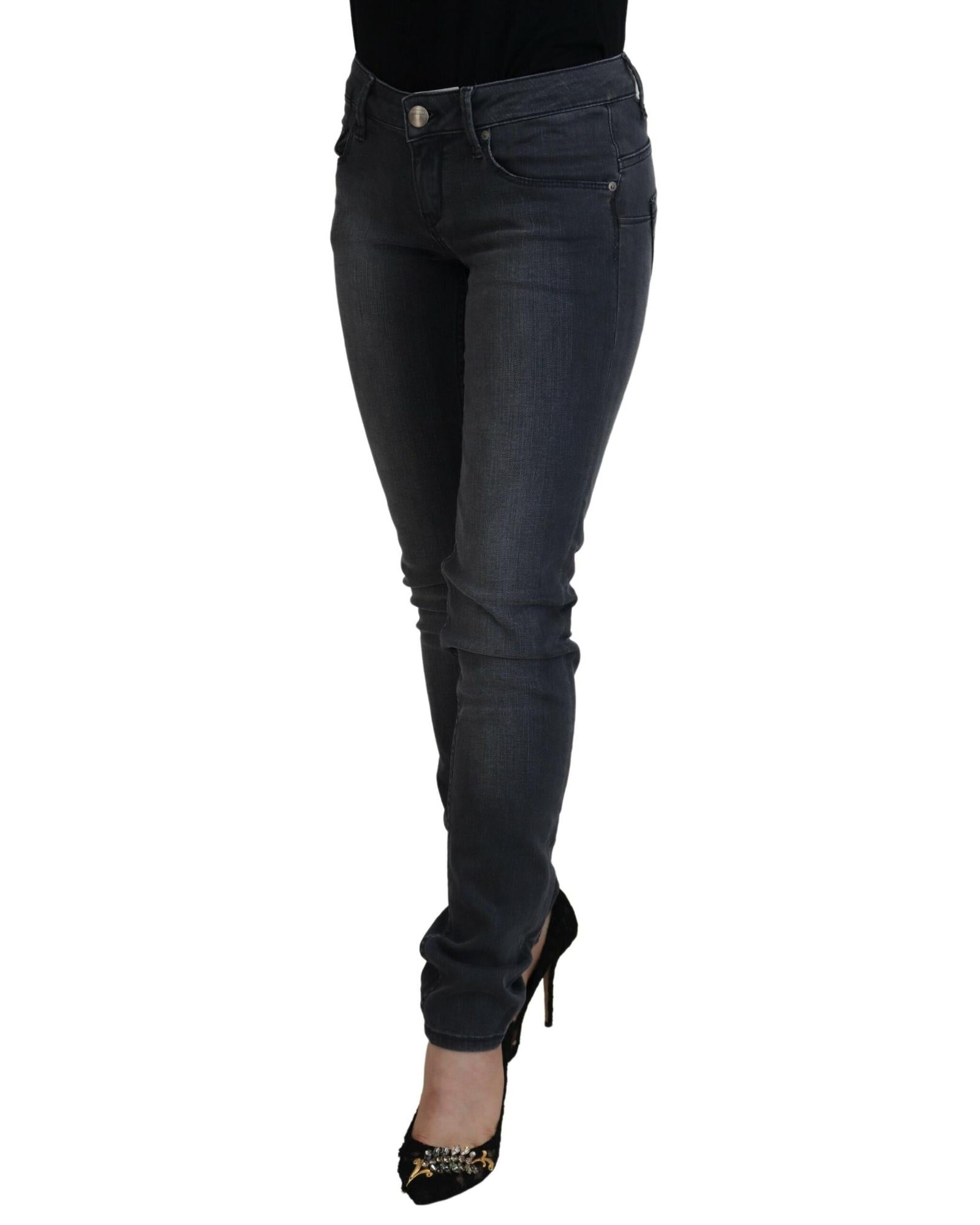 Authentic ACHT Skinny Jeans with Logo Details W26 US Women Secondary image