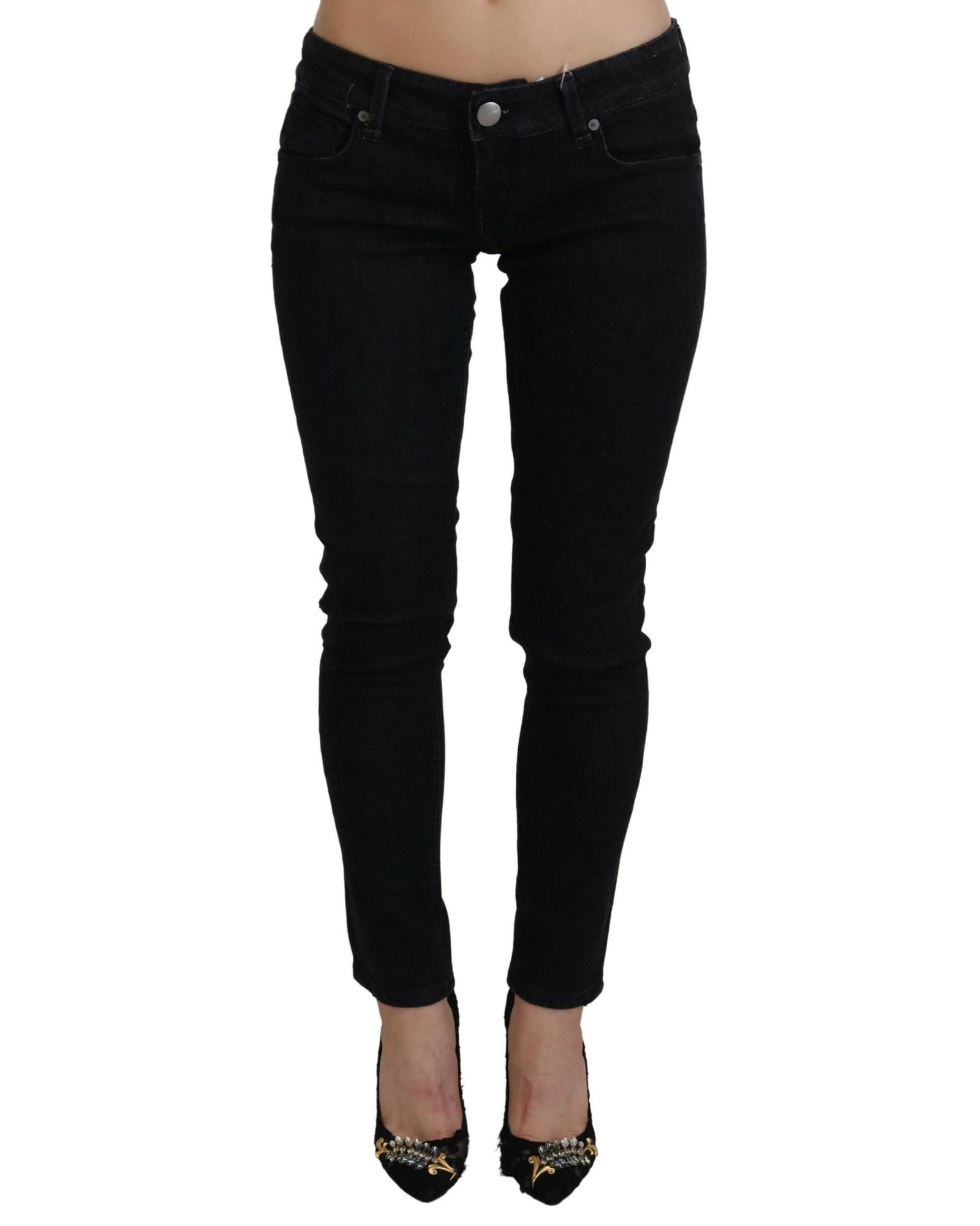 New Authentic ACHT Slim Fit Denim Jeans with Logo Details W26 US Women Main image