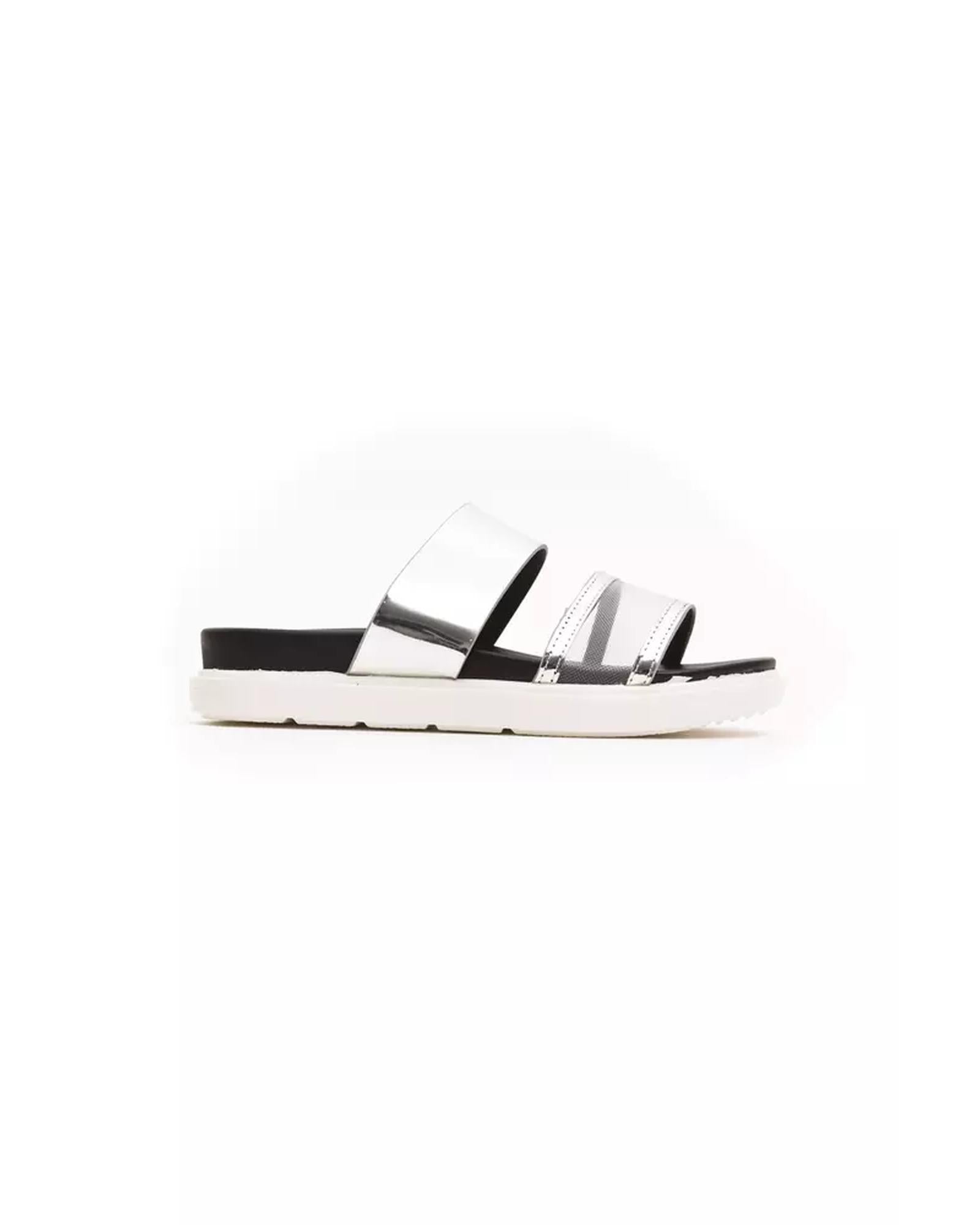 Rhinestone Two-Strap Low Sandal with 3.5 cm Heel 40 EU Women Main image