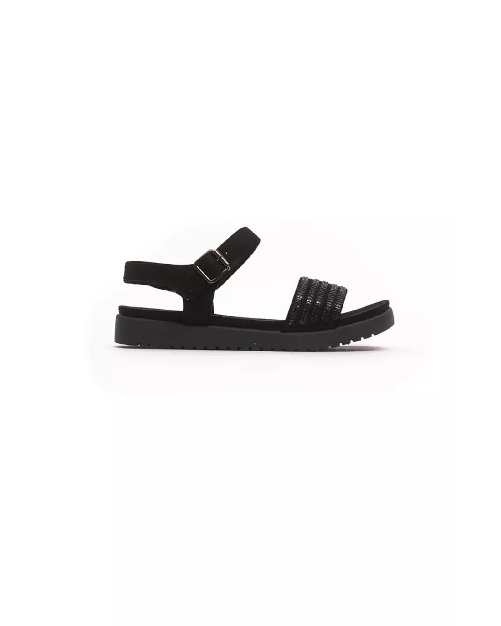 Rhinestone Ankle Strap Low Sandal with 3cm Heel 40 EU Women Main image