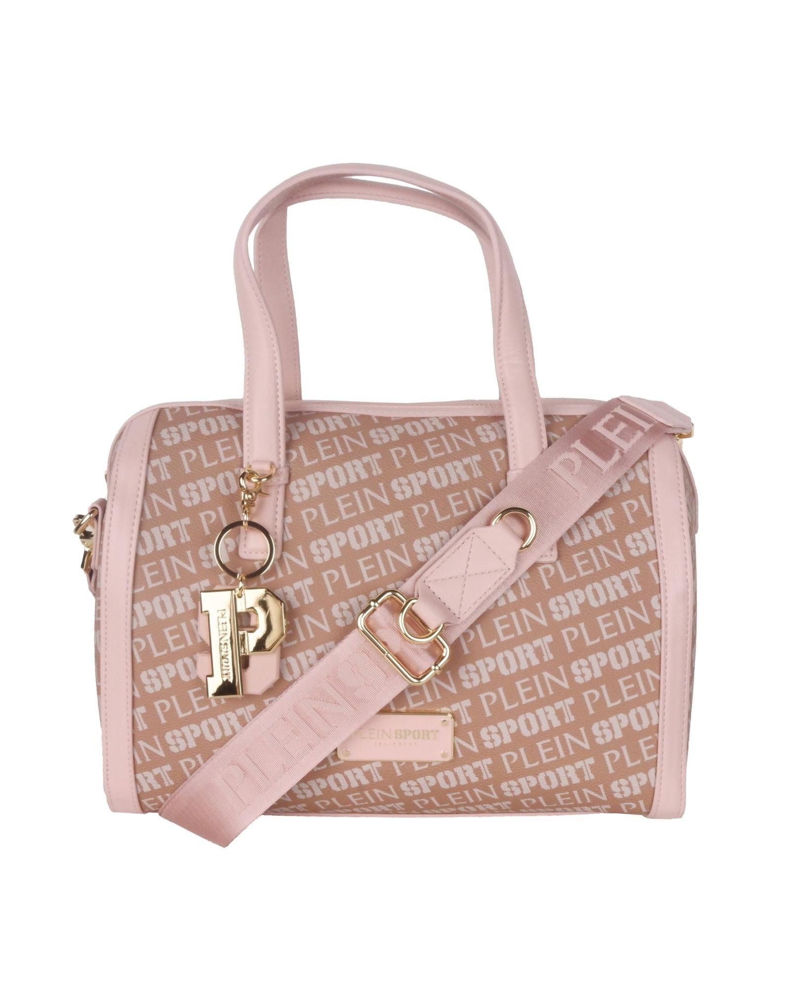 Logo Printed Eco-Leather Bag with Shoulder Strap and Keychain One Size Women Main image