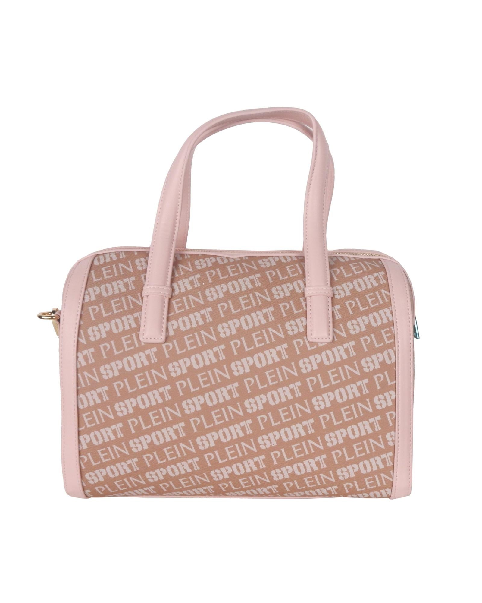 Logo Printed Eco-Leather Bag with Shoulder Strap and Keychain One Size Women Secondary image