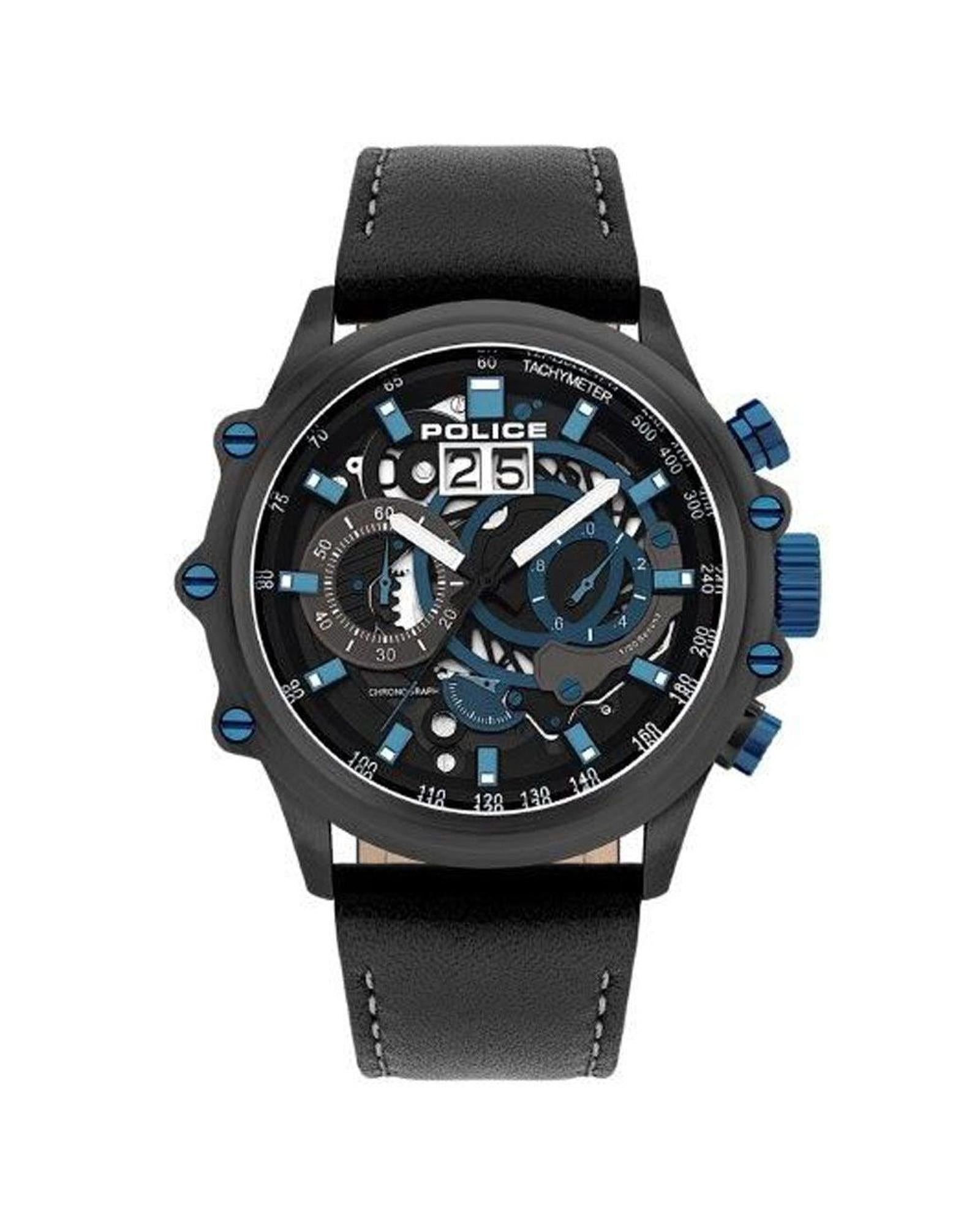Police Men's Black  Watch - One Size Main image