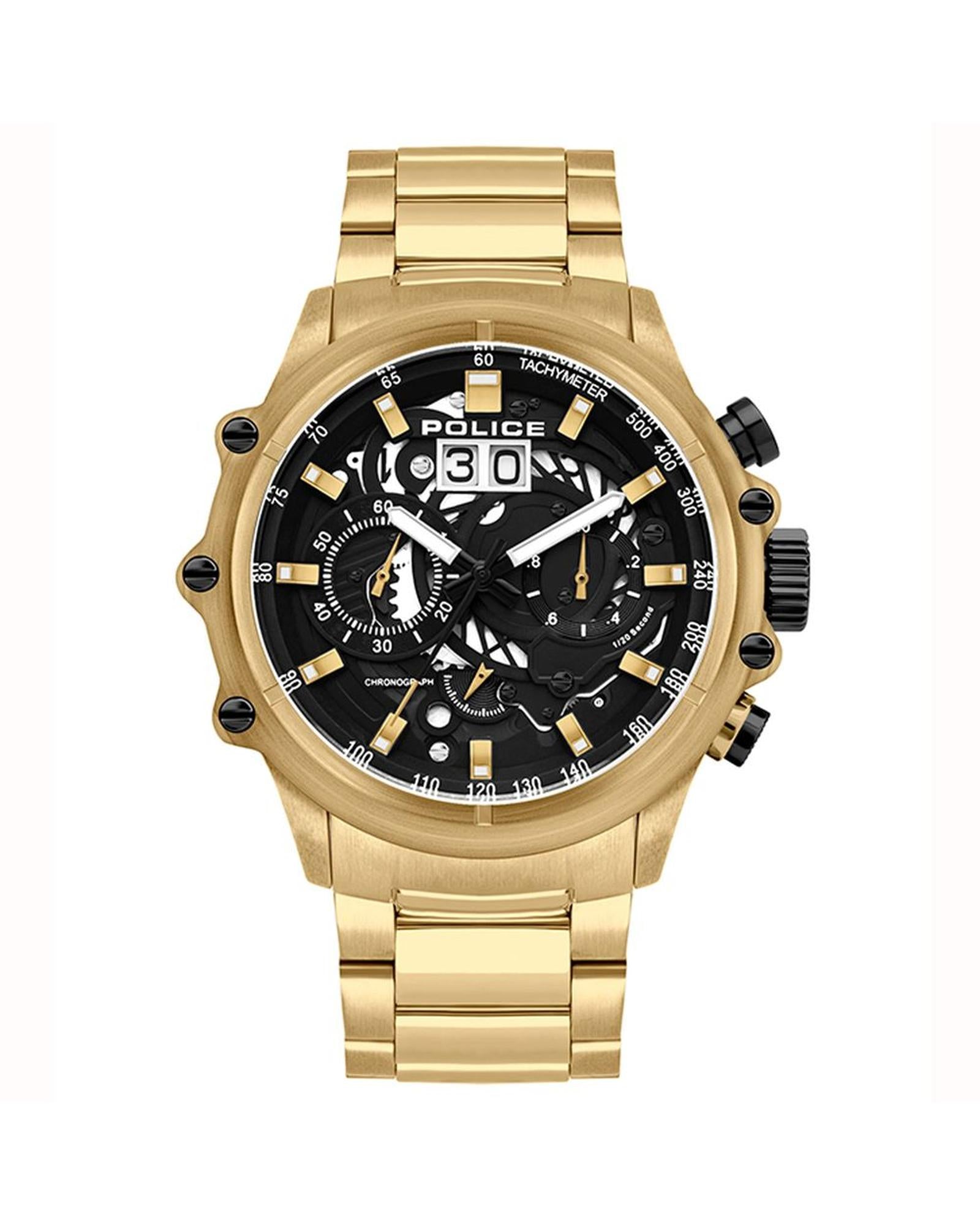 Police Men's Gold  Watch - One Size Main image