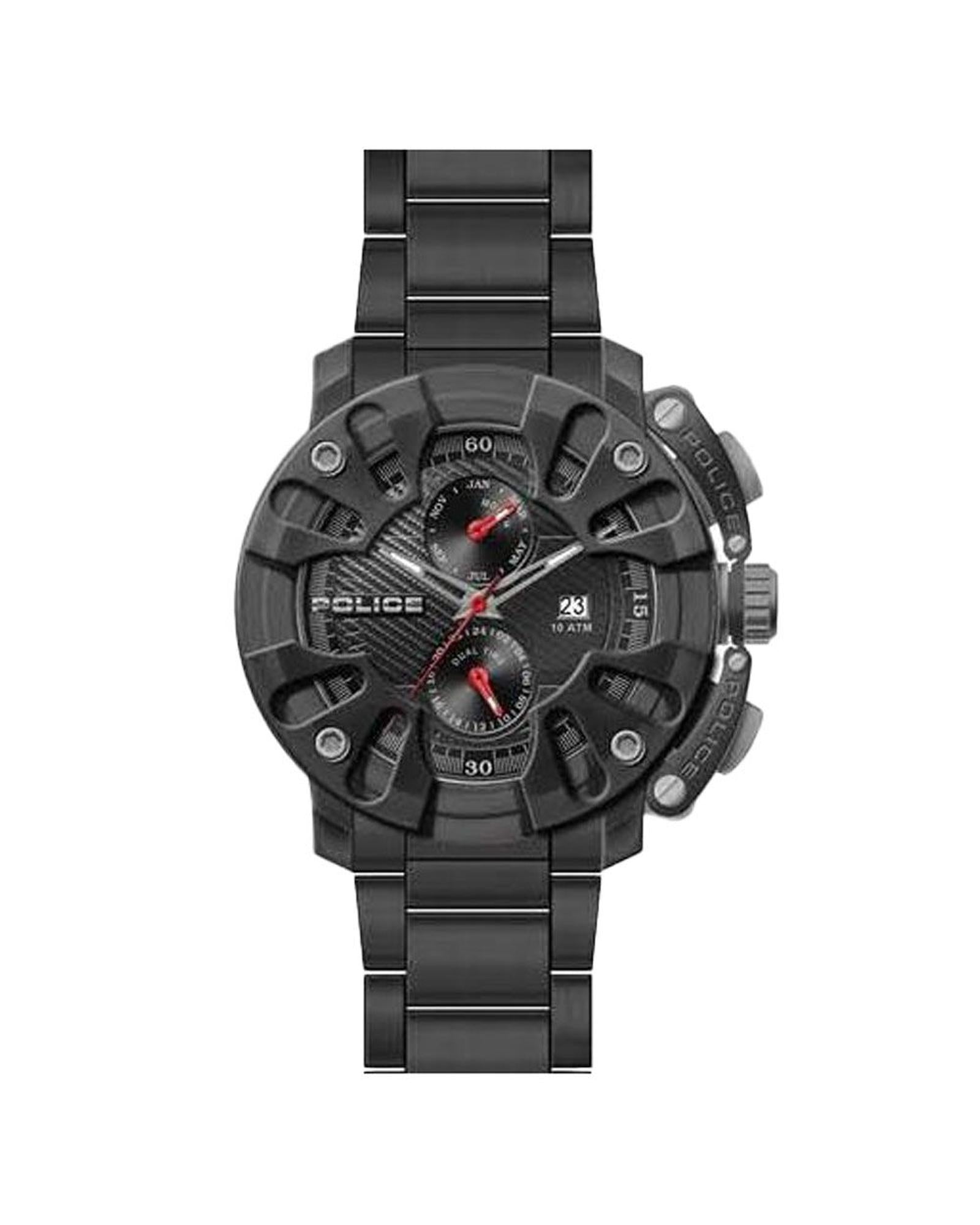 Police Men's Black  Watch - One Size Main image