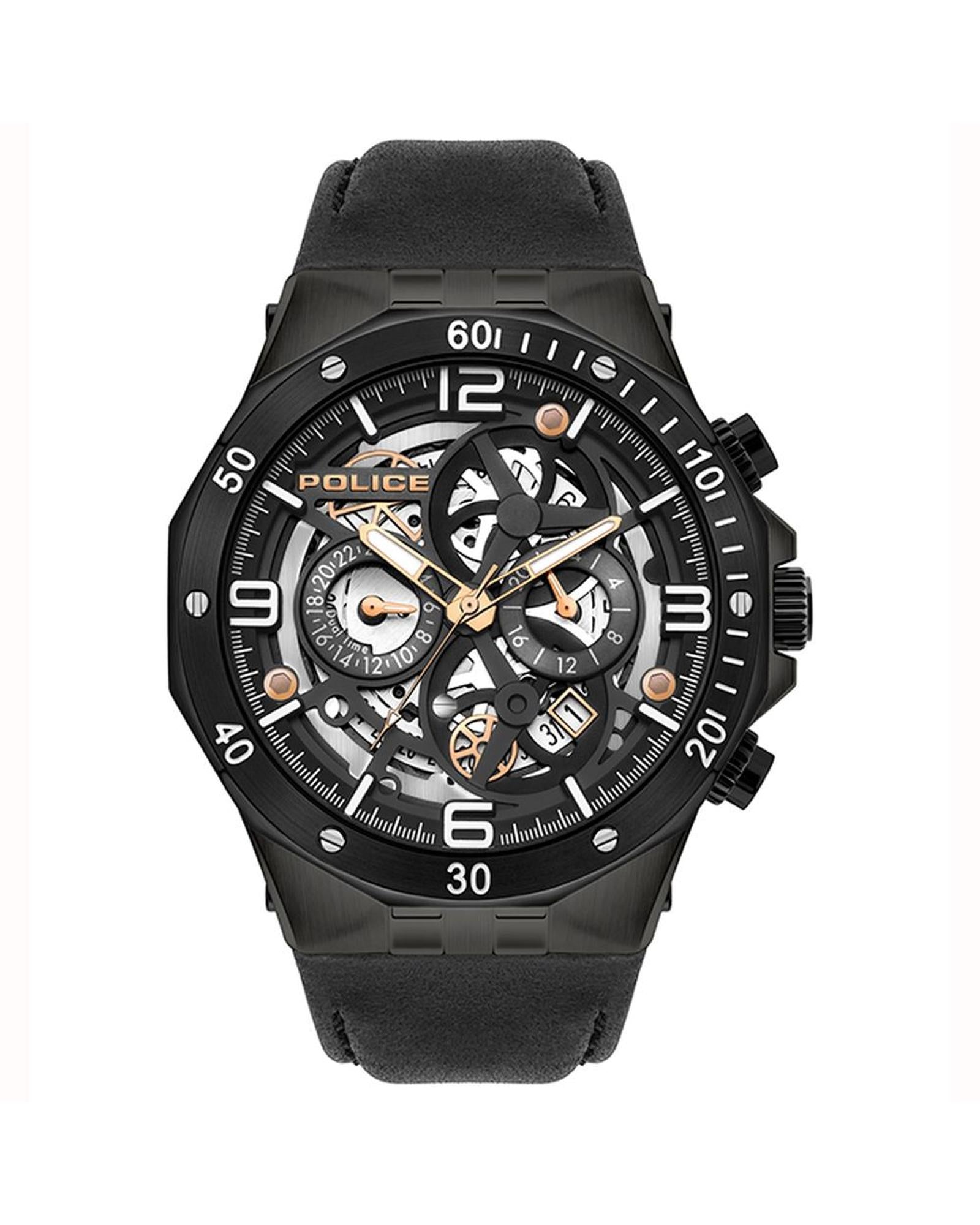 Police Men's Black  Watch - One Size Main image