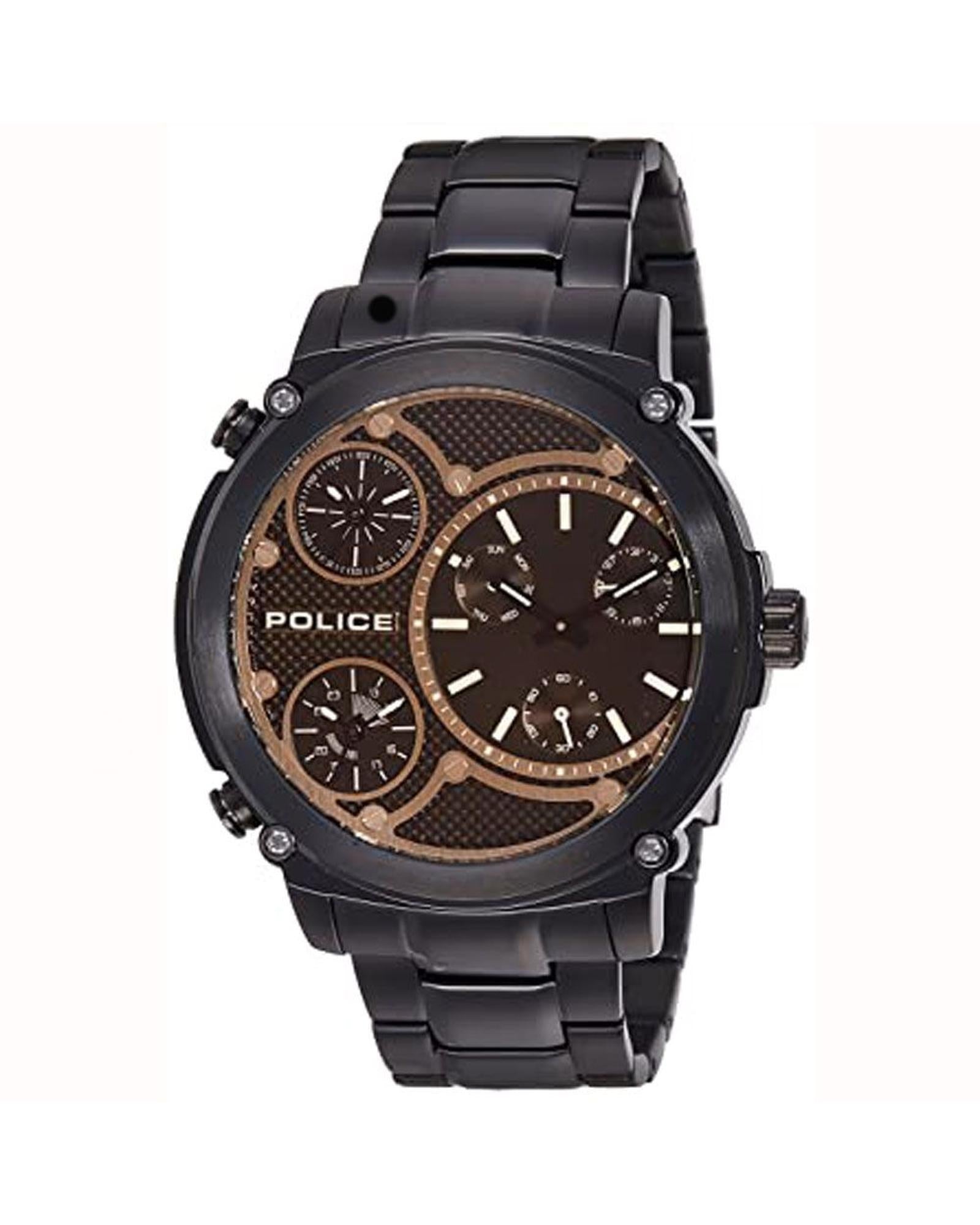 Police Men's Black  Watch - One Size Main image