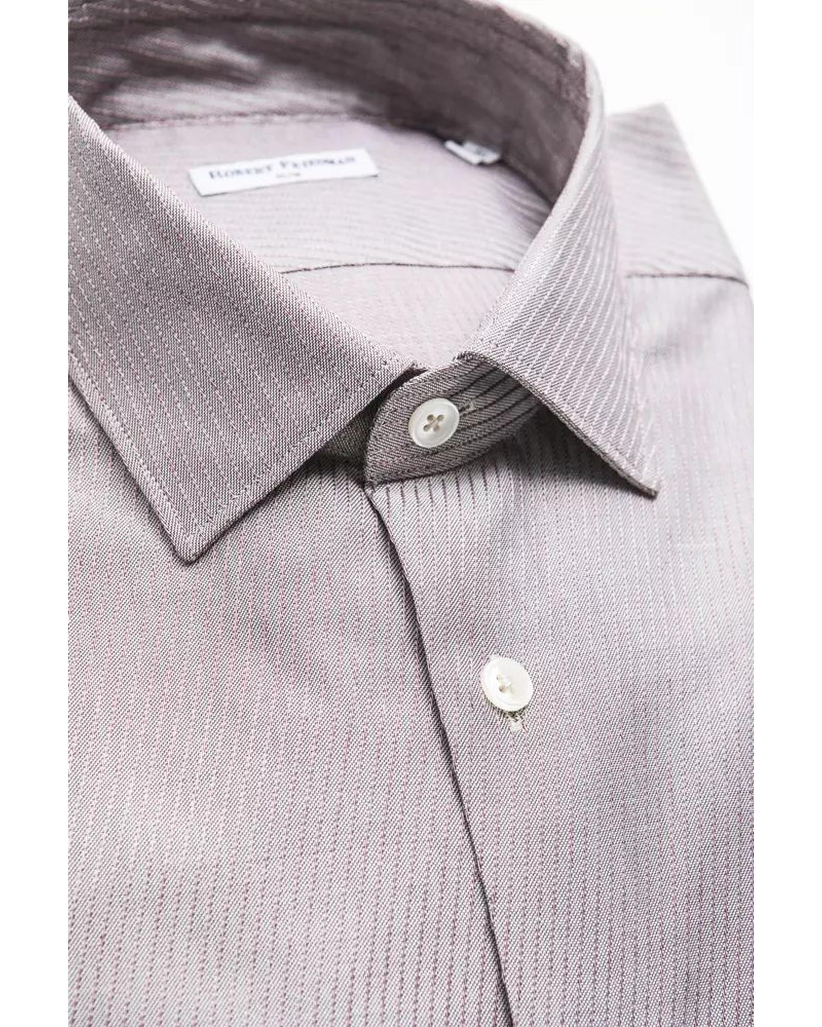 Robert Friedman Men's Beige Cotton Shirt - XL Secondary image