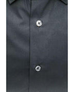 Robert Friedman Men's Black Cotton Shirt - L
