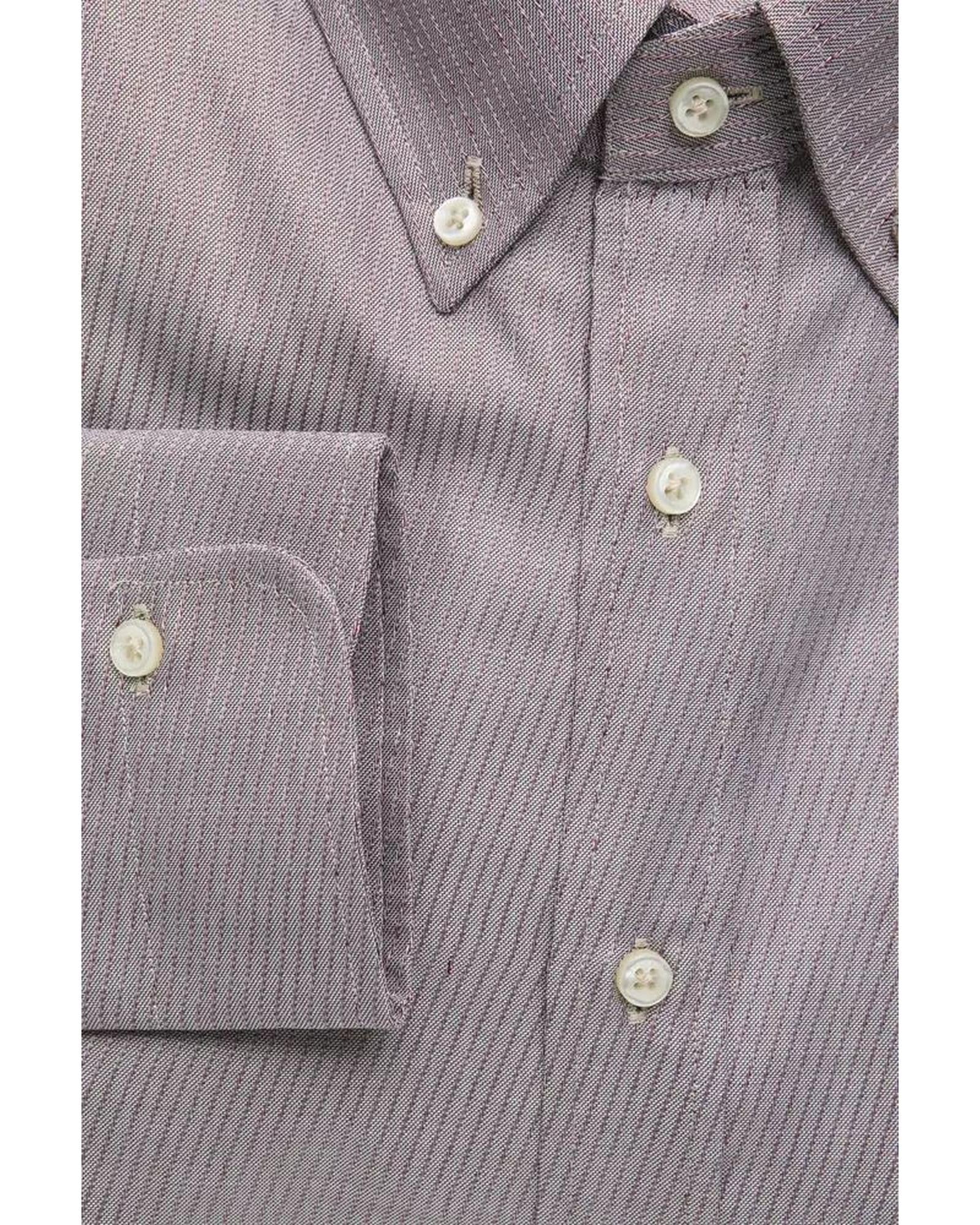 Robert Friedman Men's Beige Cotton Shirt - 2XL