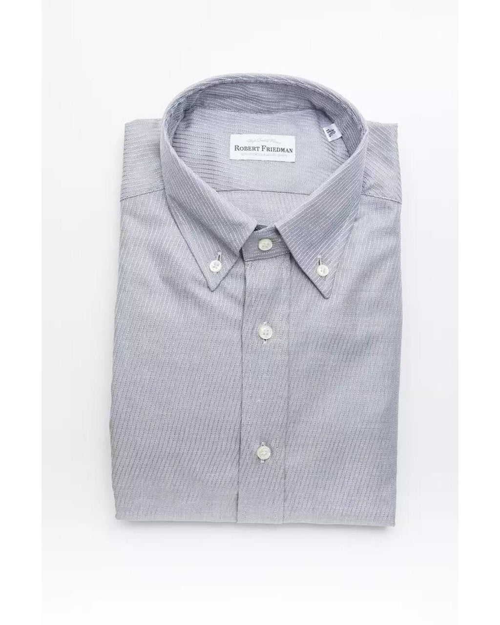 Robert Friedman Men's Beige Cotton Shirt - 2XL