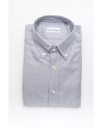 Robert Friedman Men's Beige Cotton Shirt - 2XL