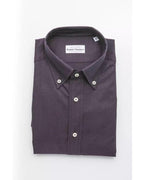 Robert Friedman Men's Black Cotton Shirt - L