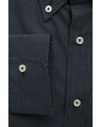 Robert Friedman Men's Black Cotton Shirt - L