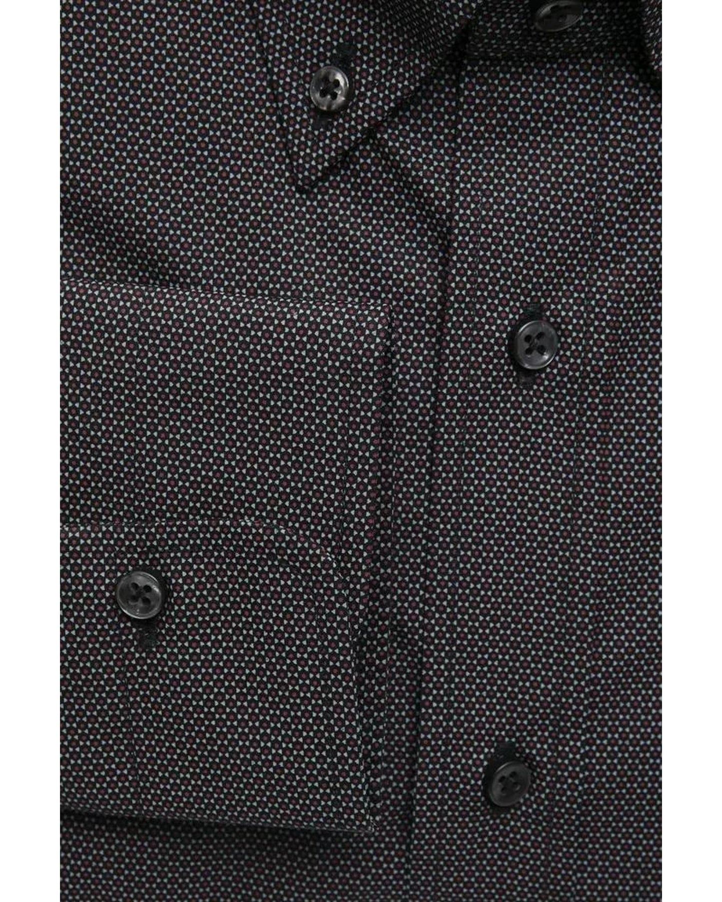 Robert Friedman Men's Black Cotton Shirt - L