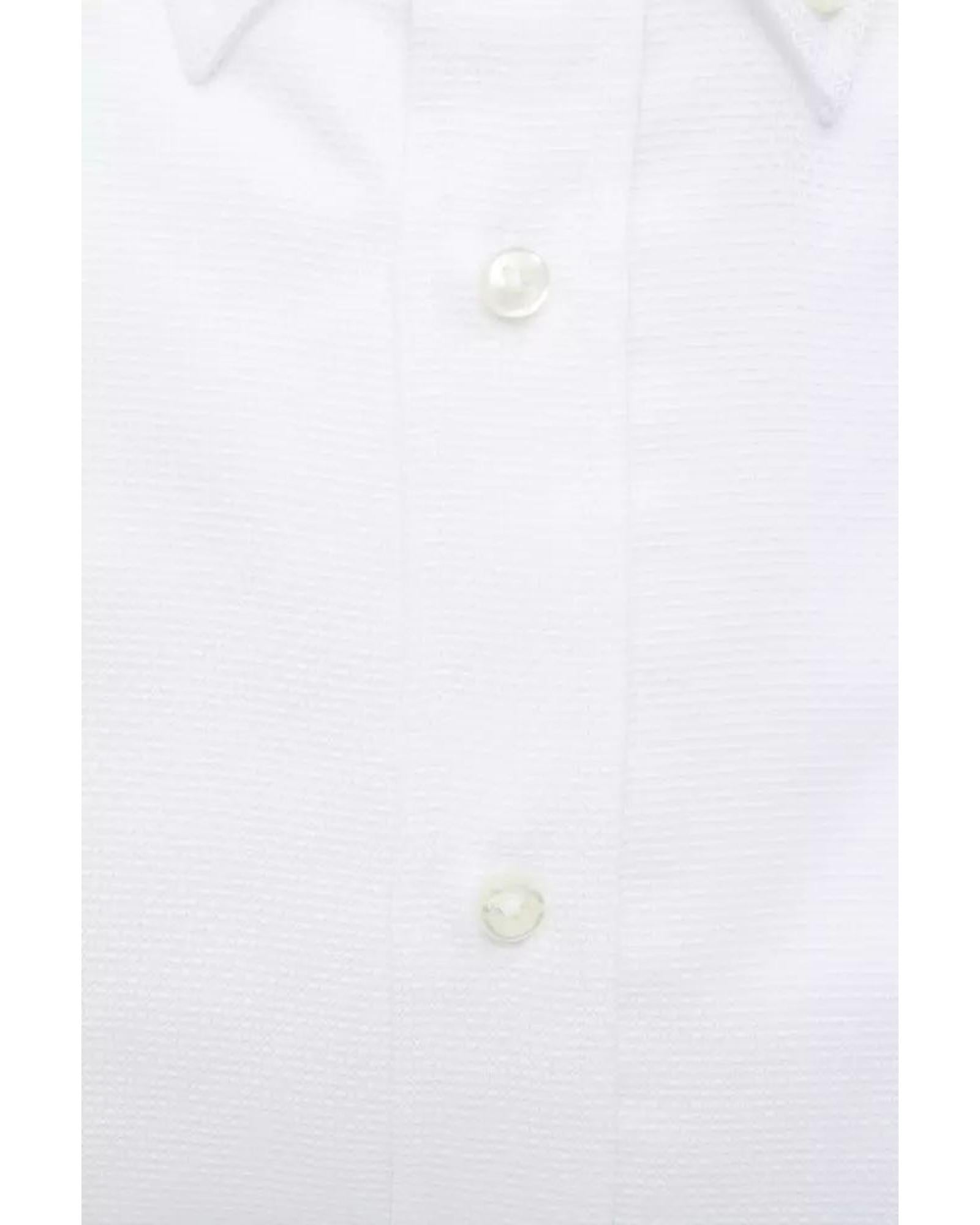 Robert Friedman Men's White Cotton Shirt - M